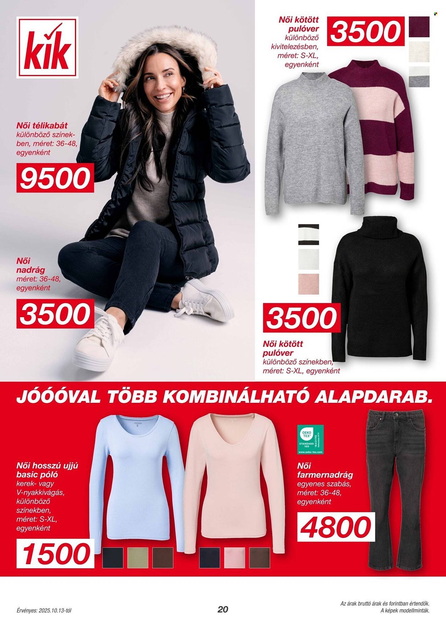 Kik akciós újság (2025-10-09 - 2025-10-17)