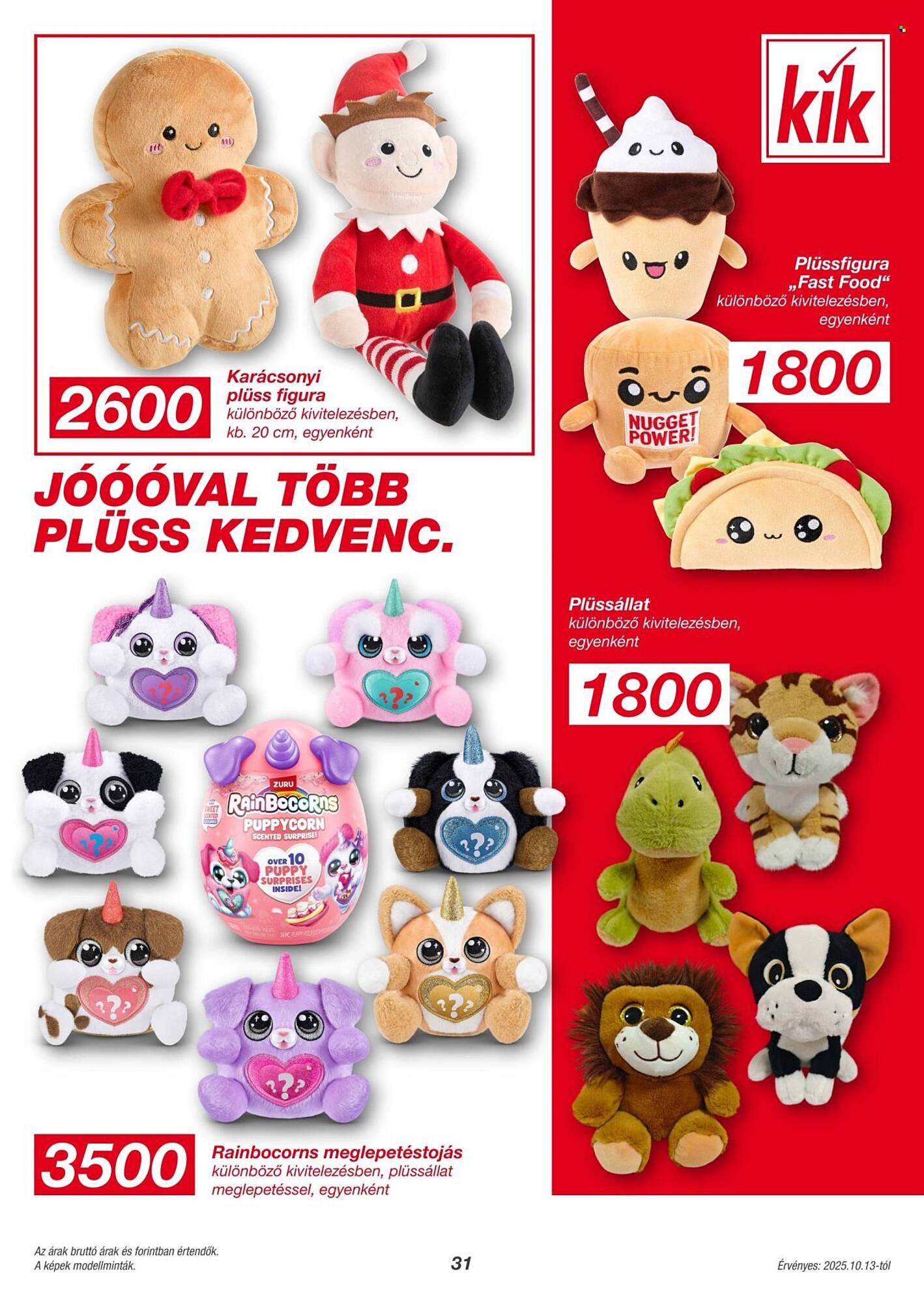 Kik akciós újság (2025-10-09 - 2025-10-17)