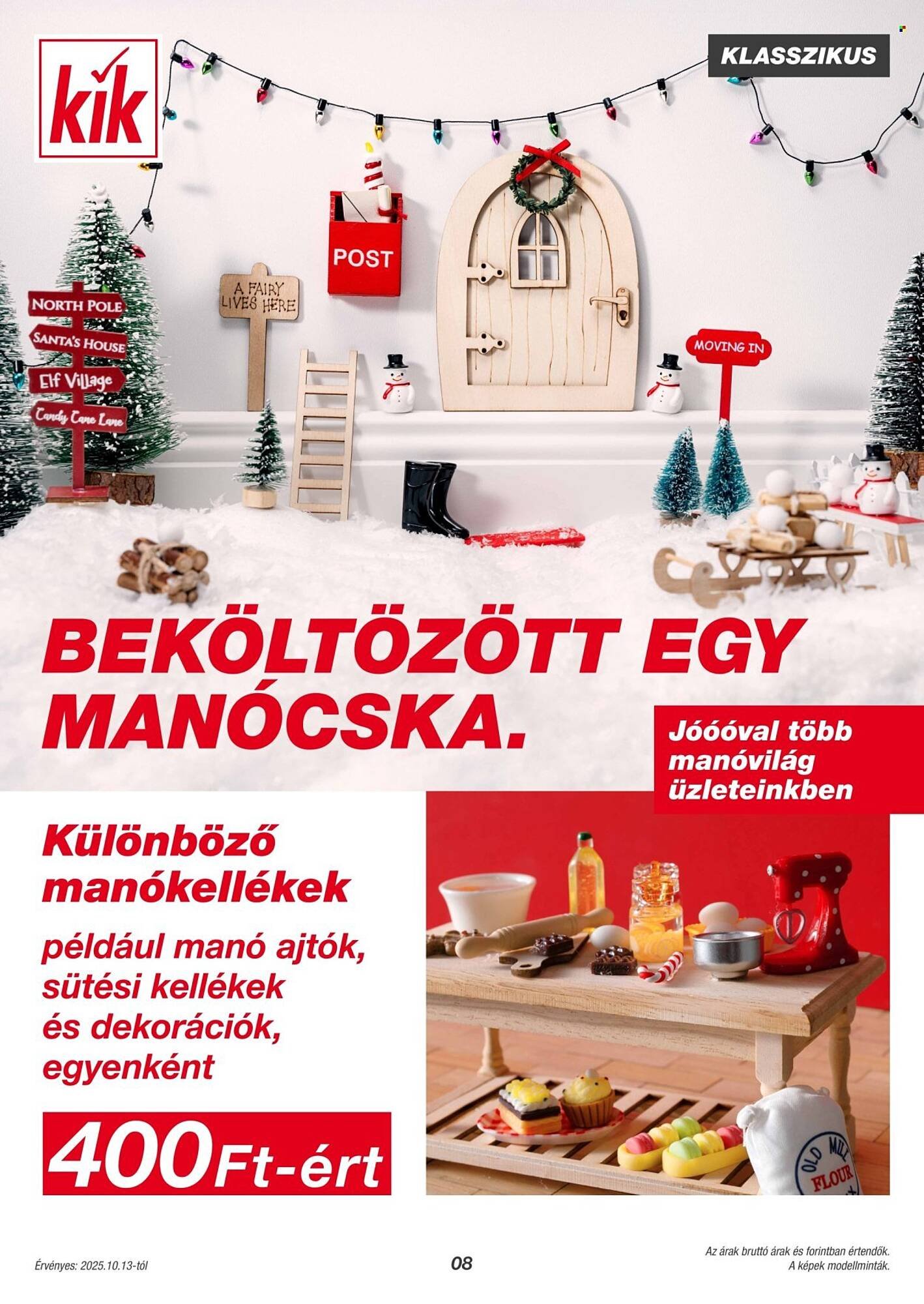 Kik akciós újság (2025-10-09 - 2025-10-17)