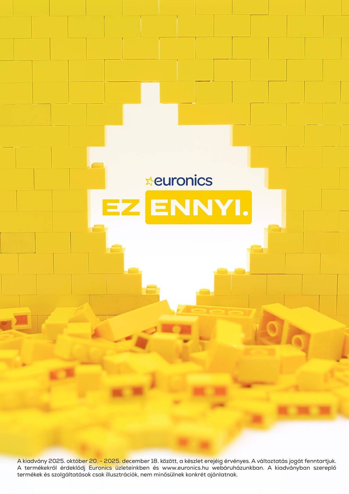 Euronics akciós újság (2025-10-20 - 2025-12-18)