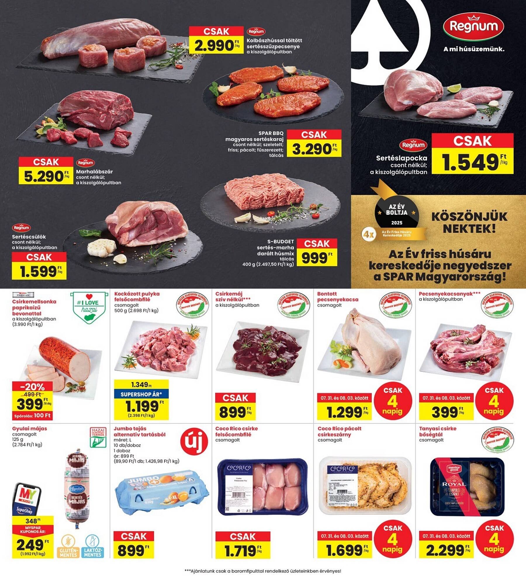 Interspar akciós újság (2025-07-31 - 2025-08-06)