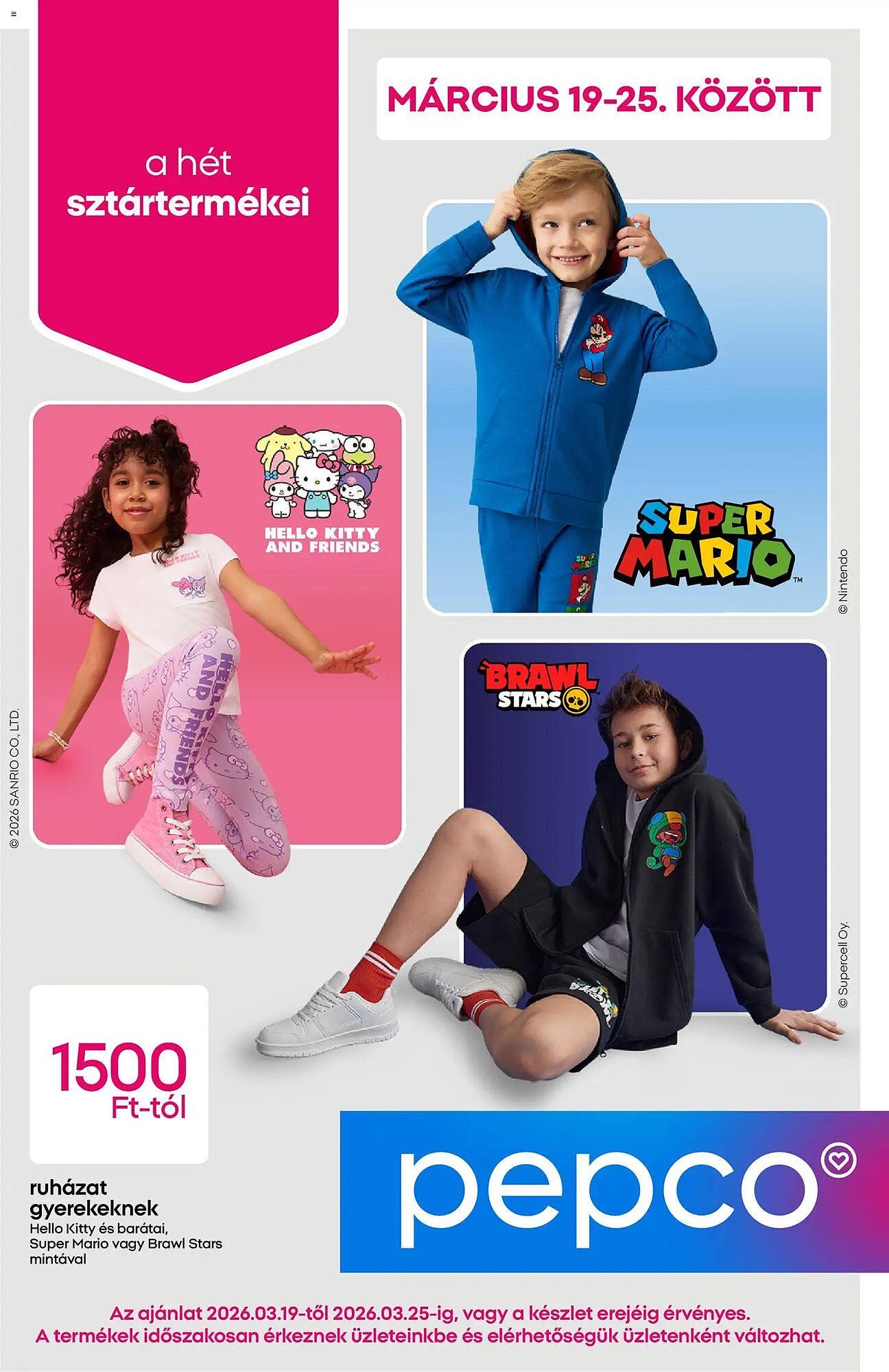 Pepco akciós újság (2026-03-19 - 2026-03-25)