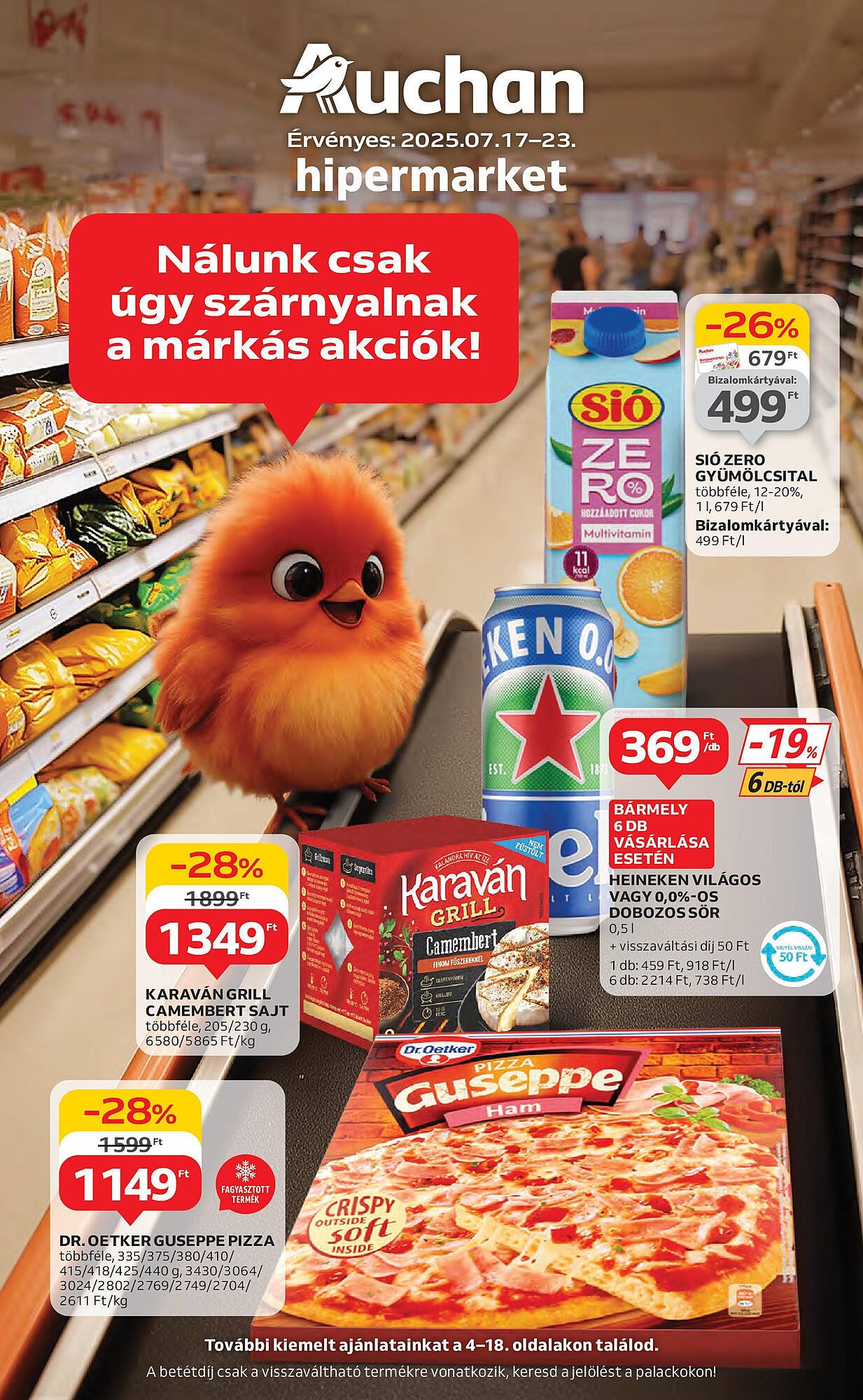 Auchan akciós újság (2025-07-17 - 2025-07-23)