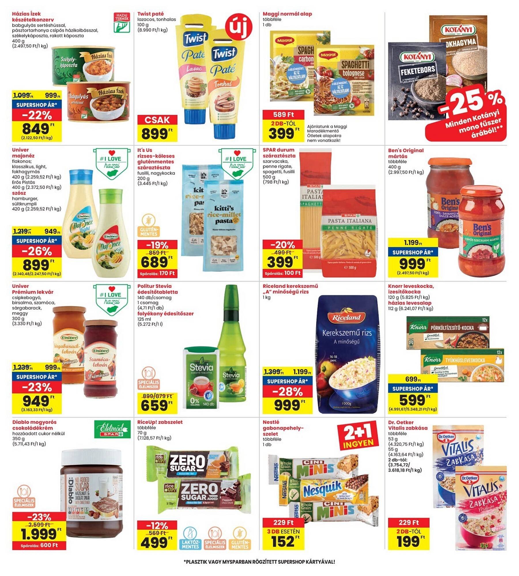 Interspar akciós újság (2025-07-24 - 2025-07-30)