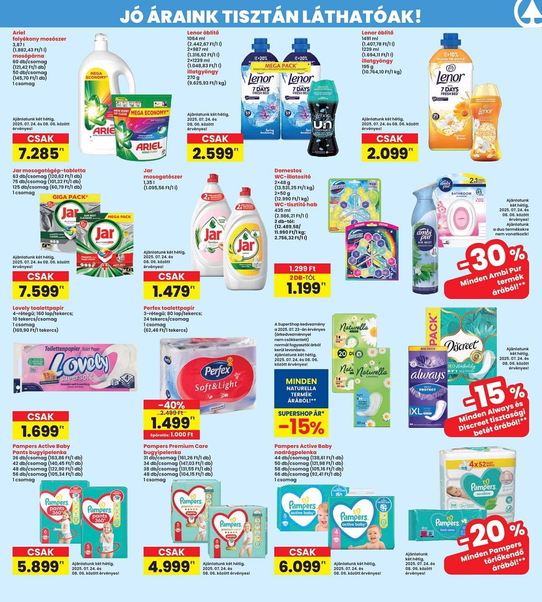 Interspar akciós újság (2025-07-24 - 2025-07-30)