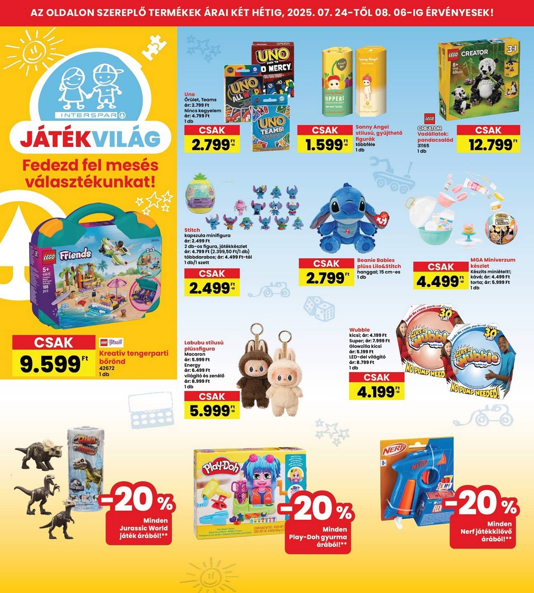 Interspar akciós újság (2025-07-24 - 2025-07-30)