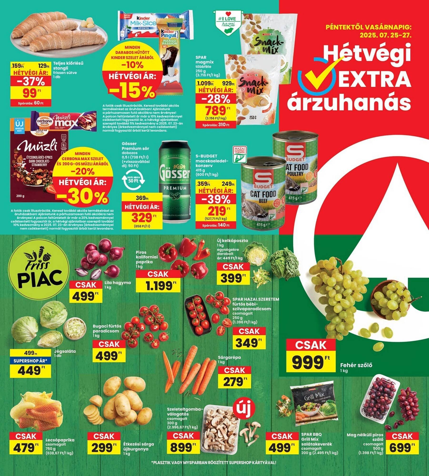 Interspar akciós újság (2025-07-24 - 2025-07-30)