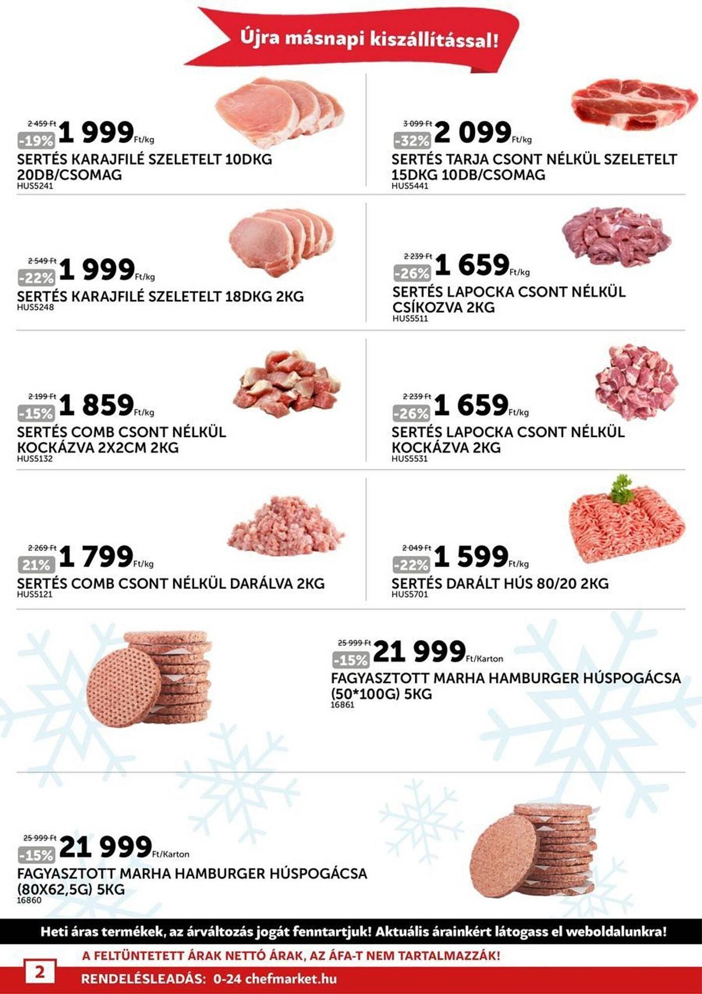 Chef Market akciós újság (2026-04-01 - 2026-04-30)