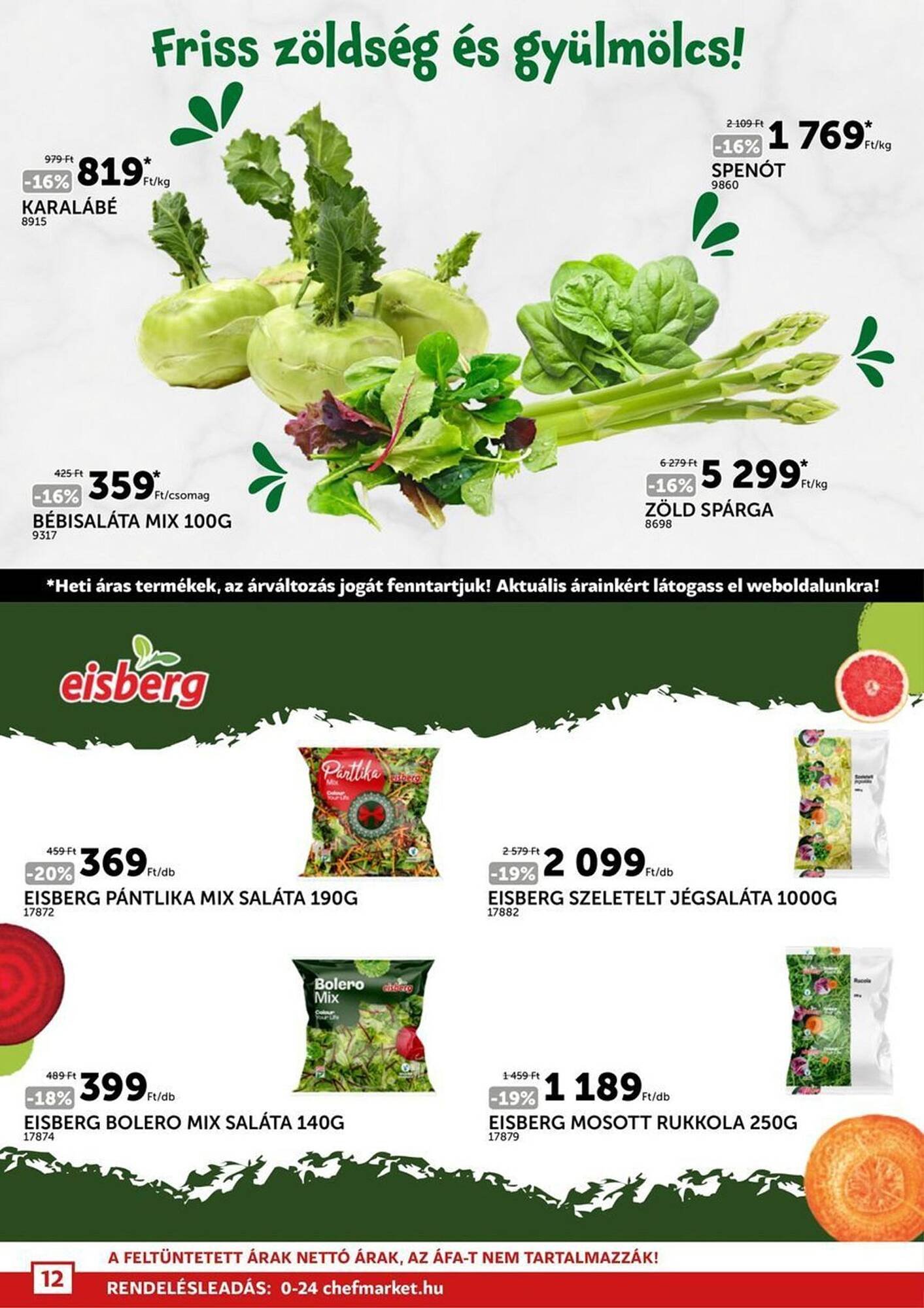 Chef Market akciós újság (2026-04-01 - 2026-04-30)