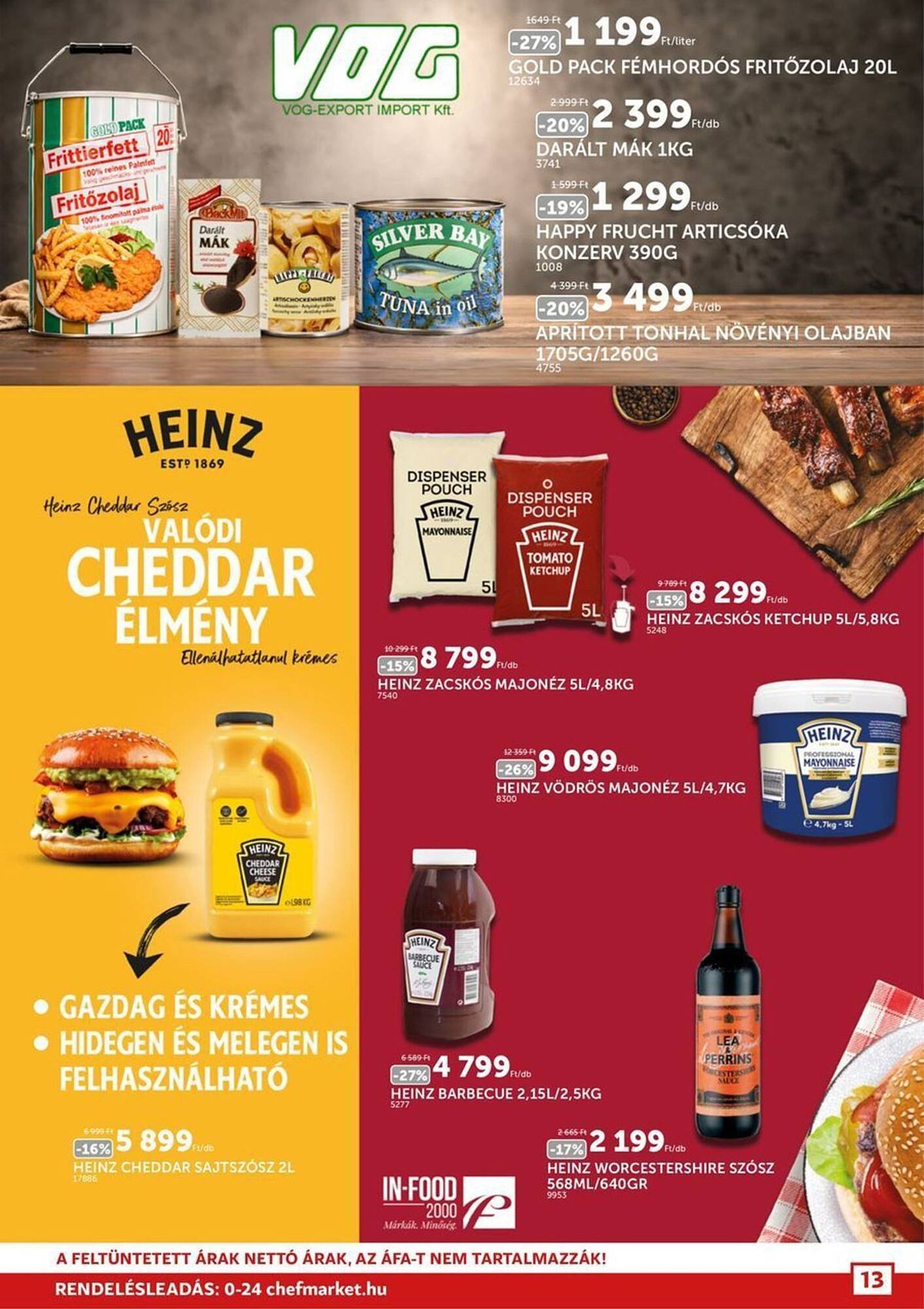 Chef Market akciós újság (2026-04-01 - 2026-04-30)