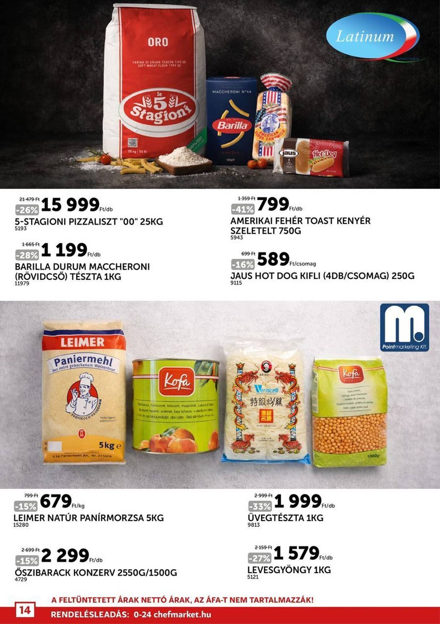 Chef Market akciós újság (2026-04-01 - 2026-04-30)