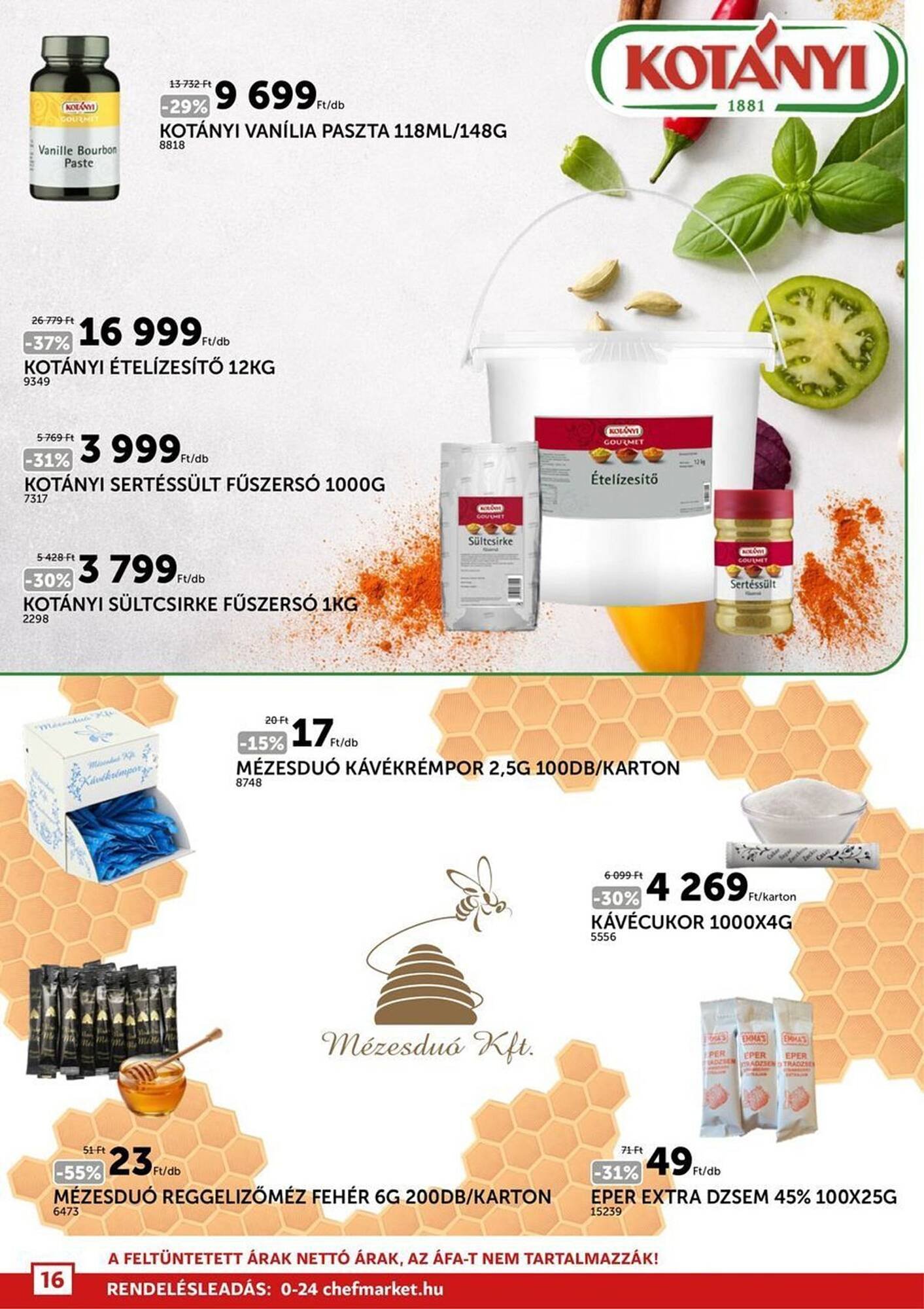 Chef Market akciós újság (2026-04-01 - 2026-04-30)