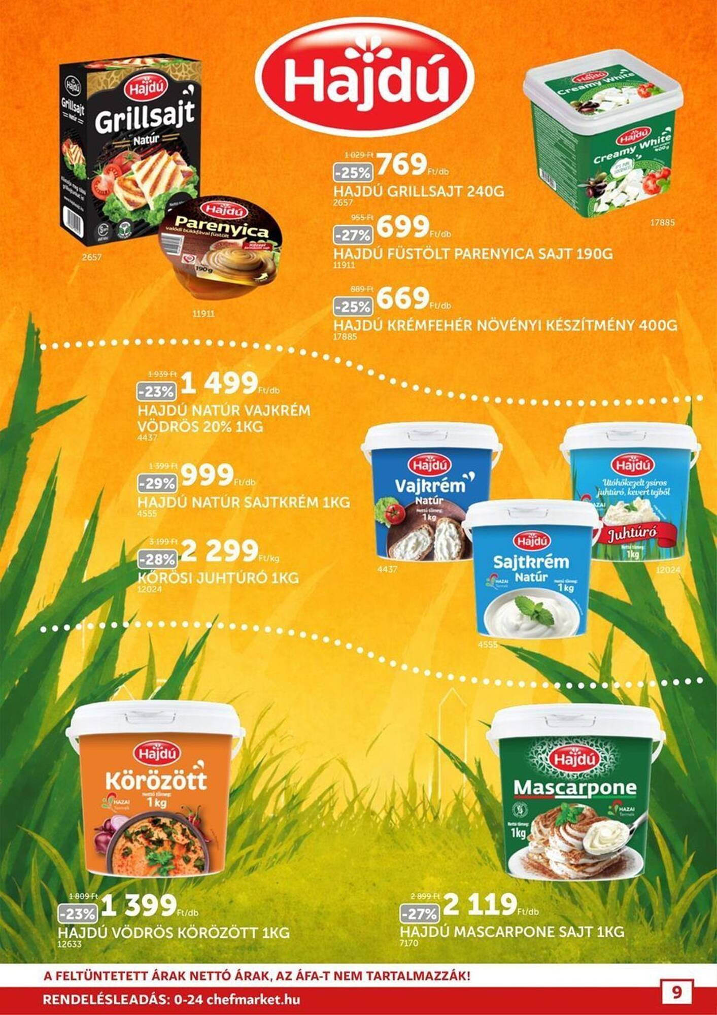 Chef Market akciós újság (2026-04-01 - 2026-04-30)