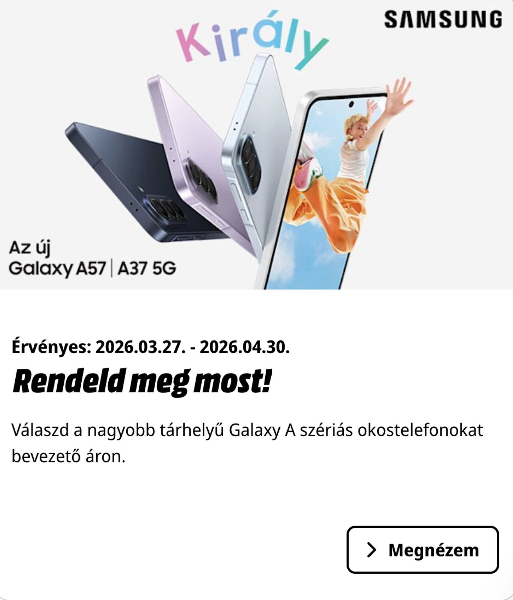 MediaMarkt akciós újság (2026-04-01 - 2026-04-14)