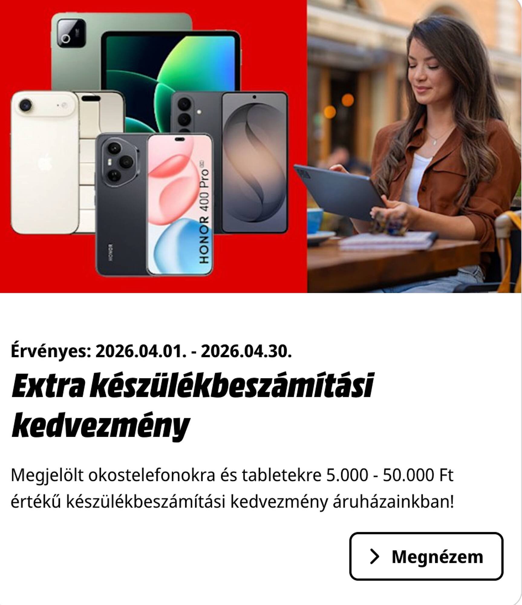 MediaMarkt akciós újság (2026-04-01 - 2026-04-14)