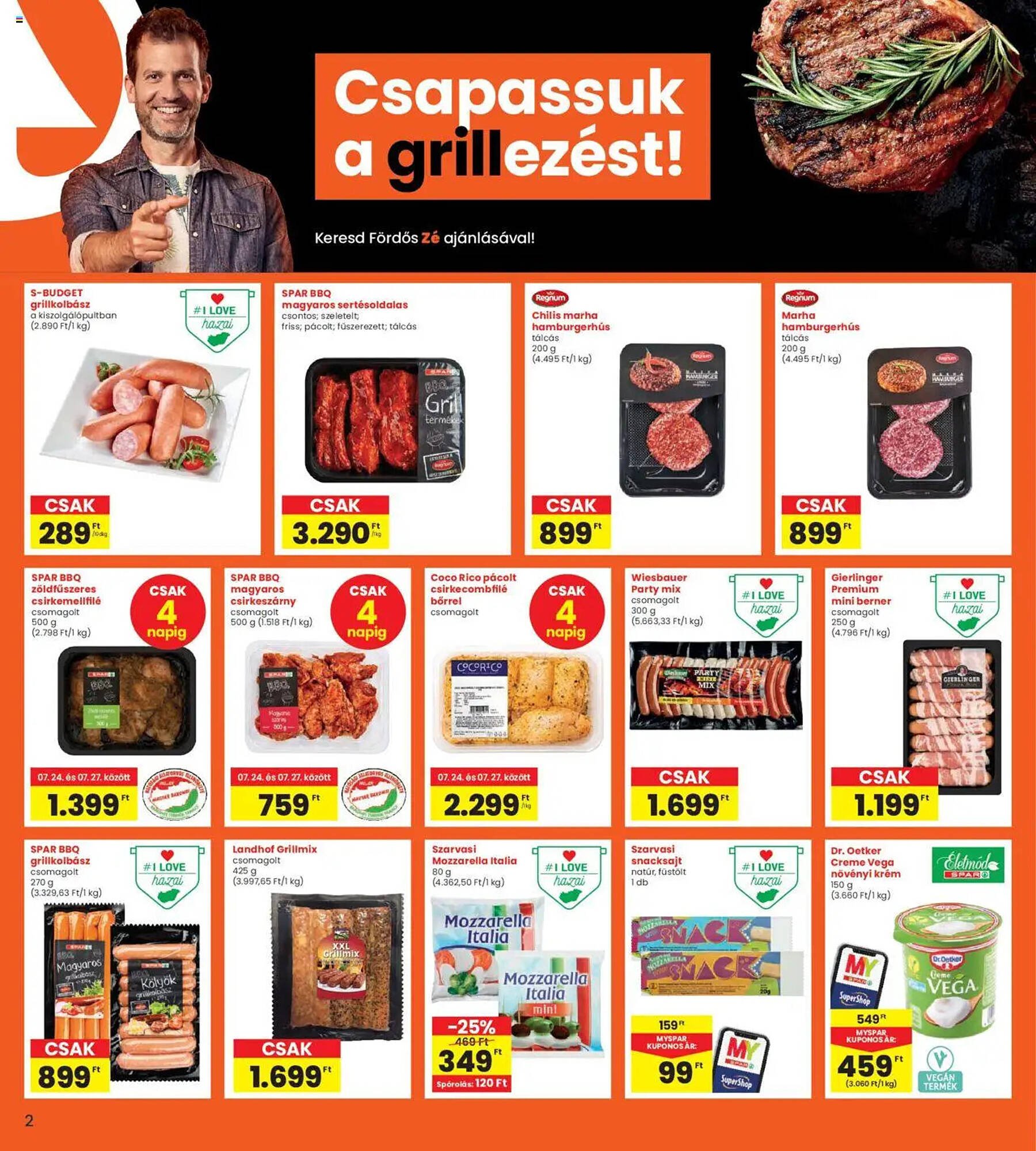 Interspar akciós újság (2025-07-24 - 2025-07-30)