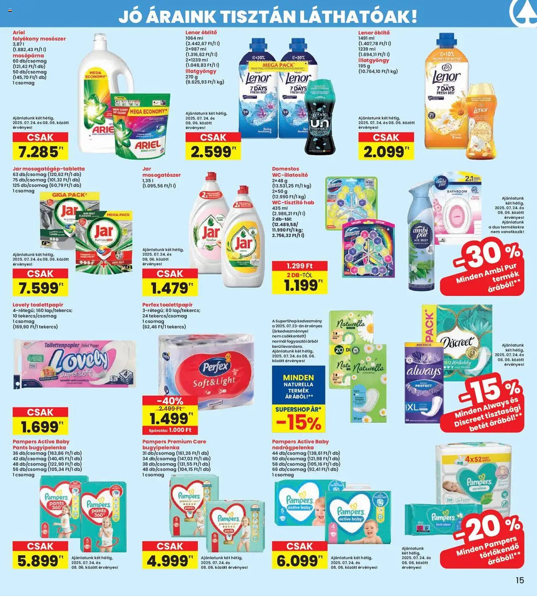 Interspar akciós újság (2025-07-24 - 2025-07-30)