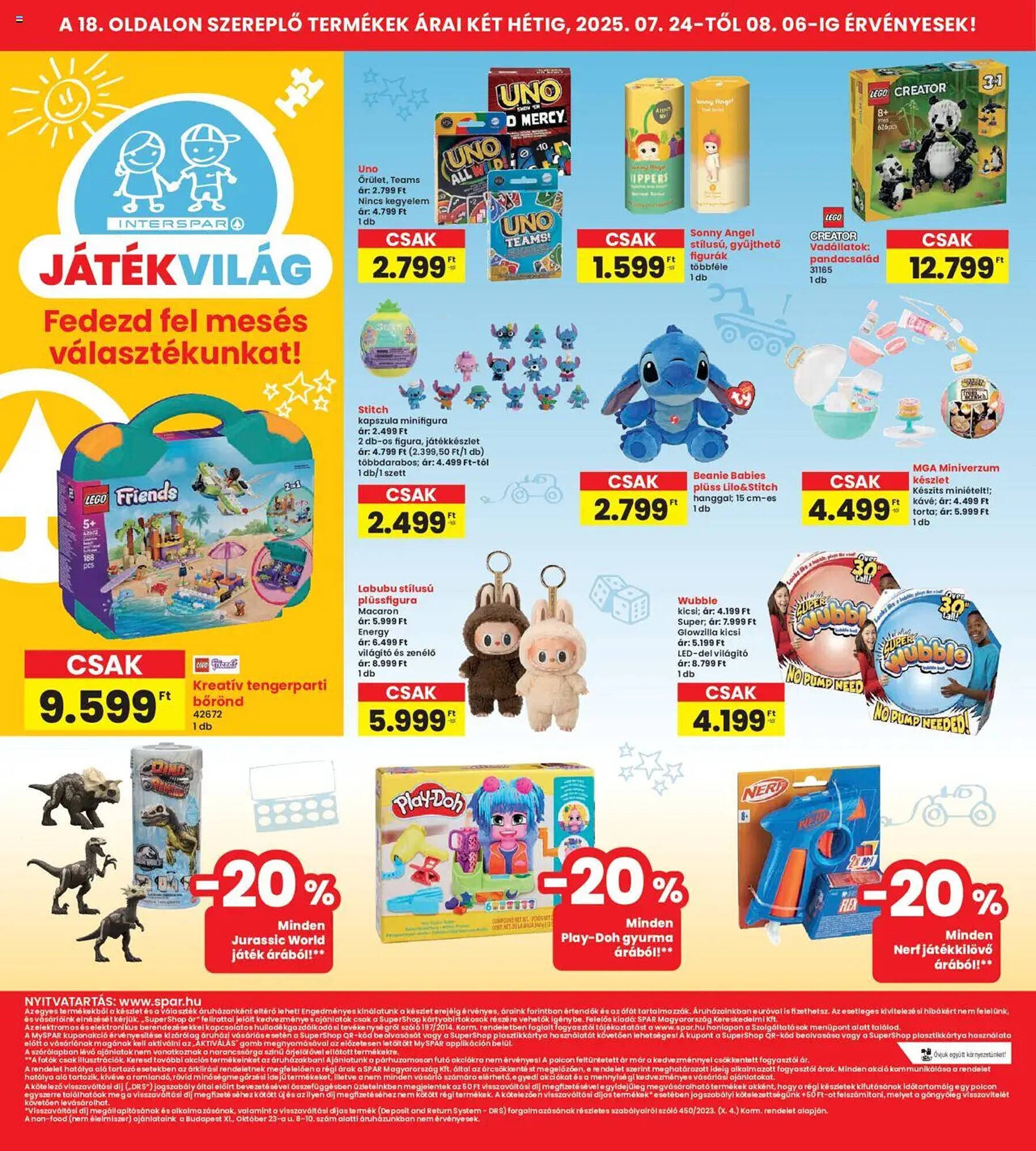 Interspar akciós újság (2025-07-24 - 2025-07-30)