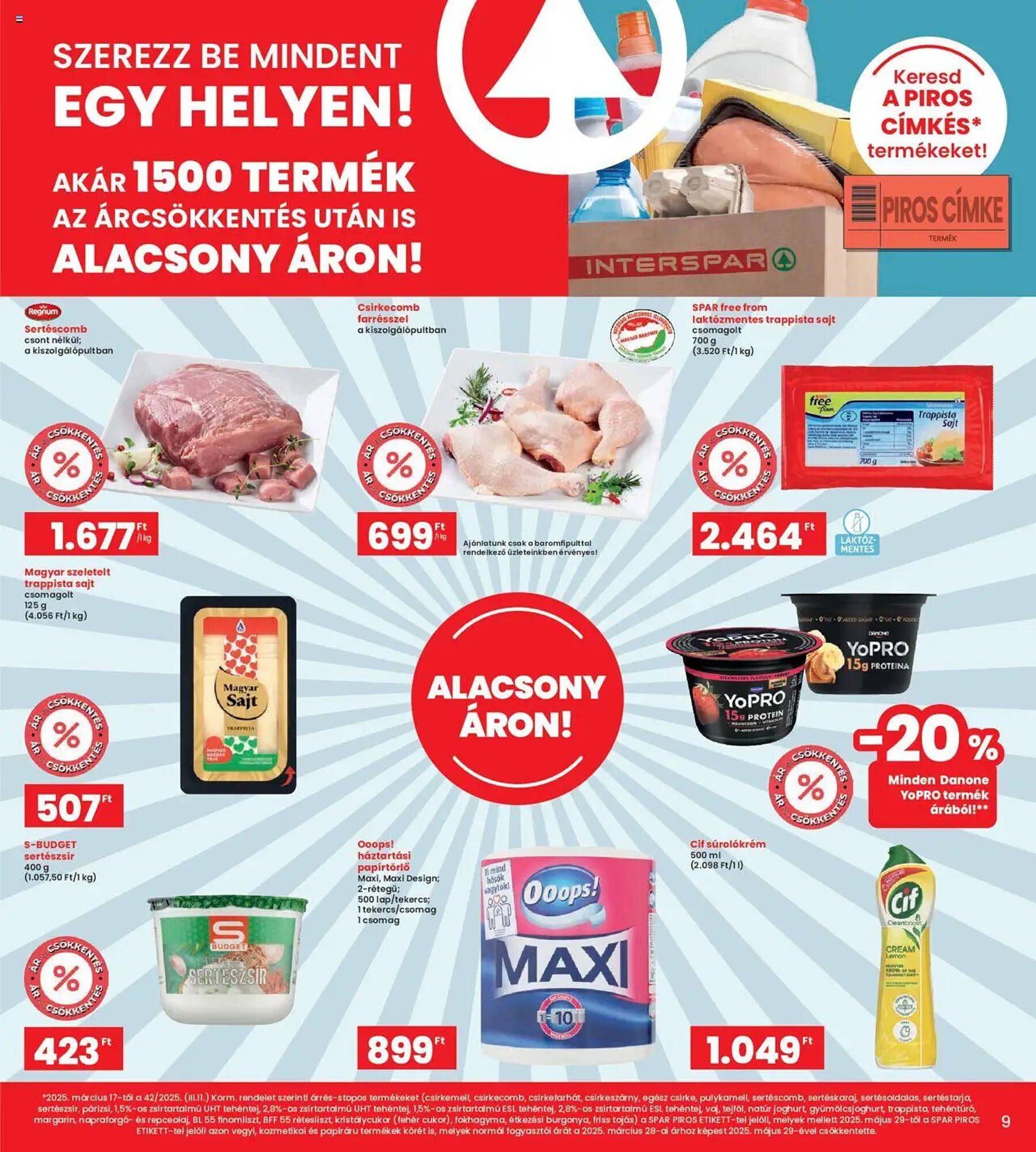 Interspar akciós újság (2025-07-24 - 2025-07-30)