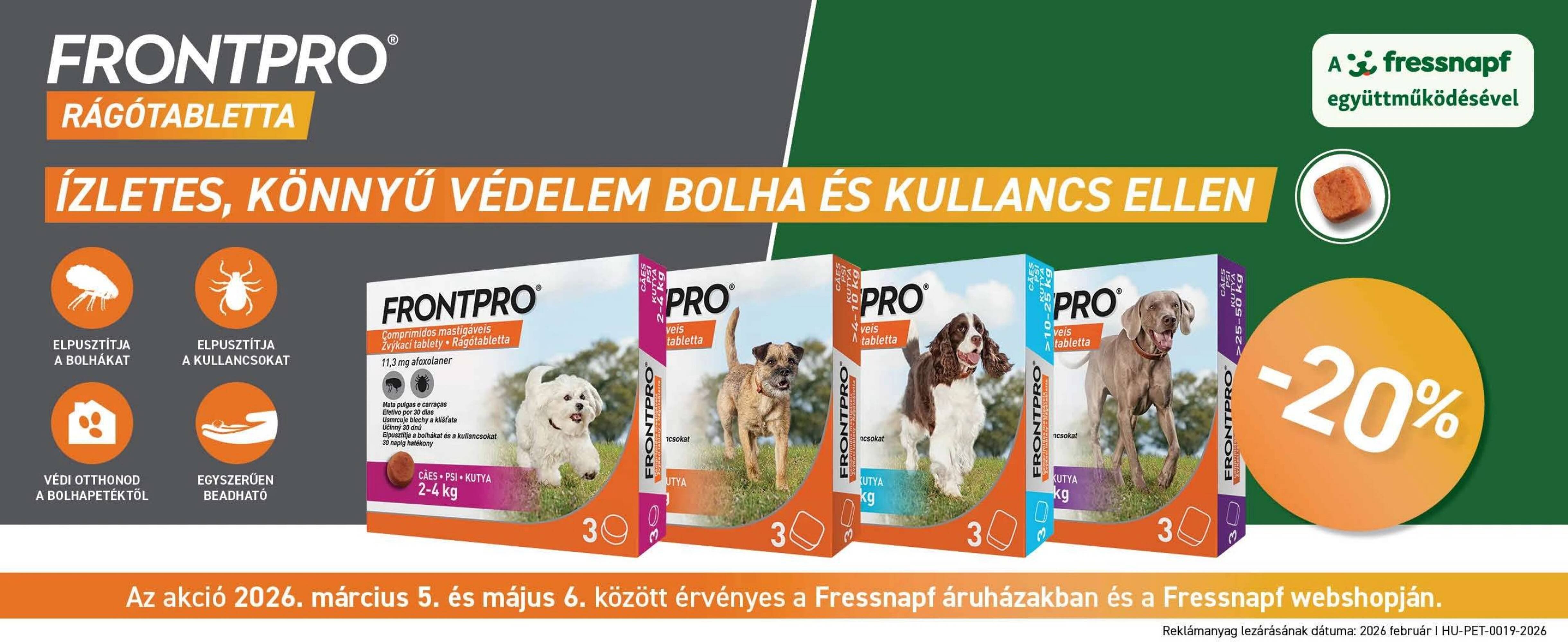 Fressnapf akciós újság (2026-05-02 - 2026-05-22)