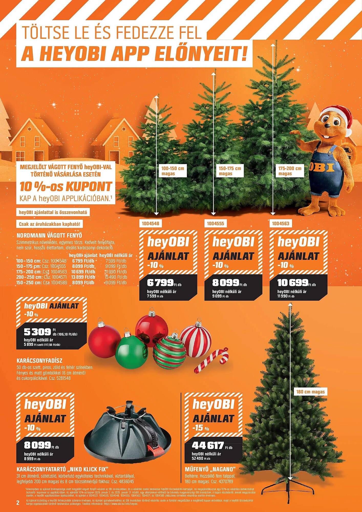OBI akciós újság (2025-12-02 - 2025-12-23)