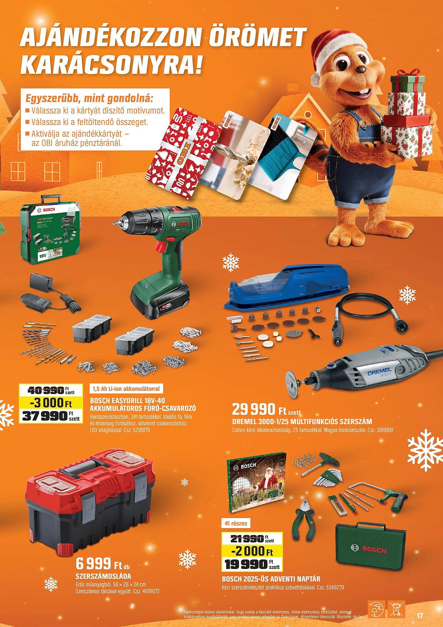 OBI akciós újság (2025-12-02 - 2025-12-23)