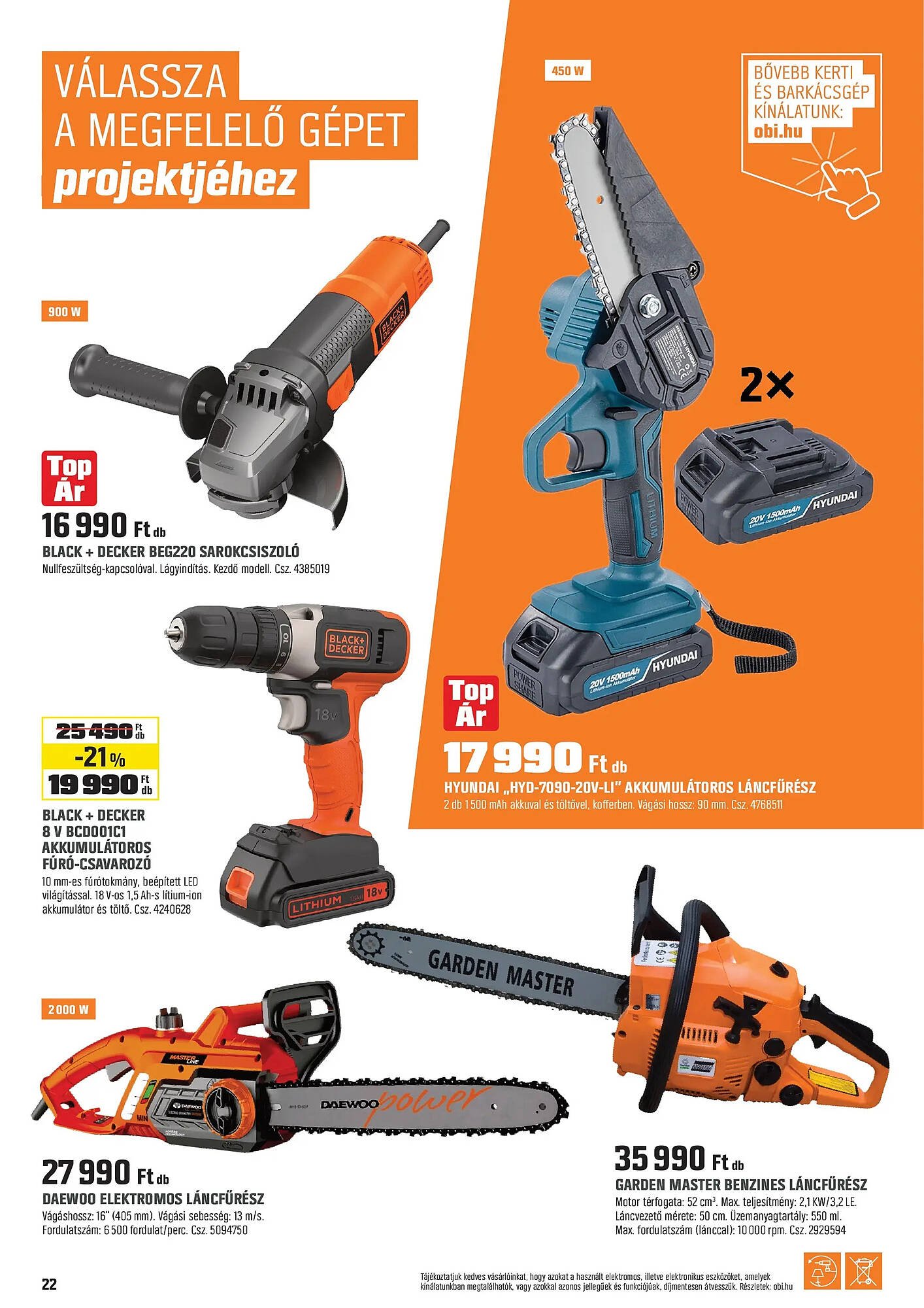OBI akciós újság (2025-12-02 - 2025-12-23)