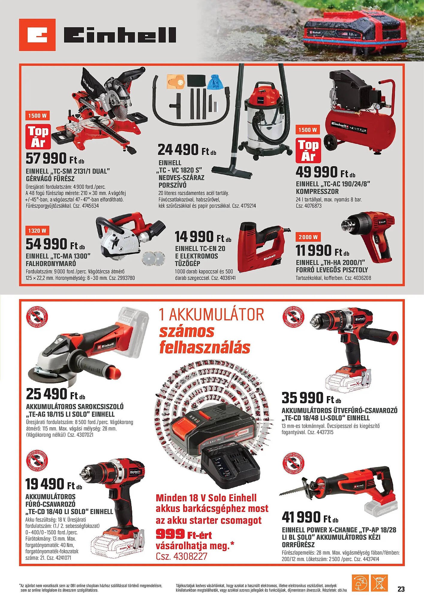 OBI akciós újság (2025-12-02 - 2025-12-23)