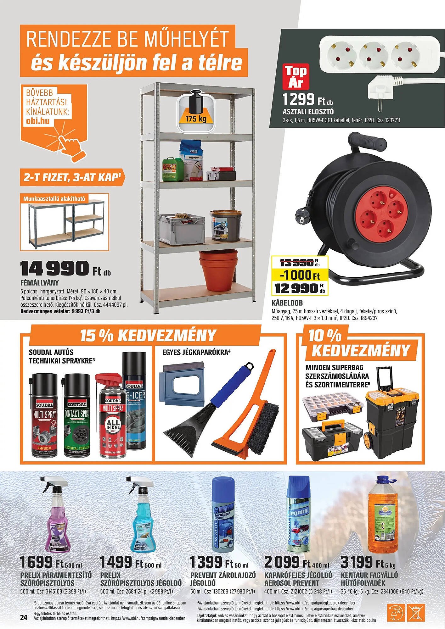 OBI akciós újság (2025-12-02 - 2025-12-23)