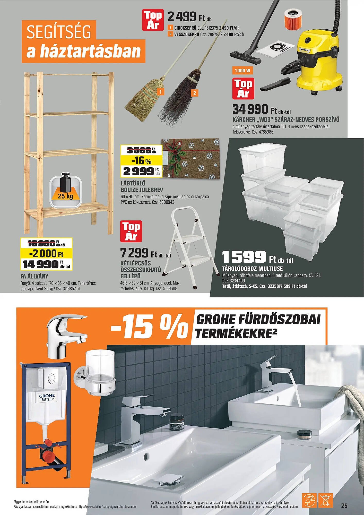 OBI akciós újság (2025-12-02 - 2025-12-23)