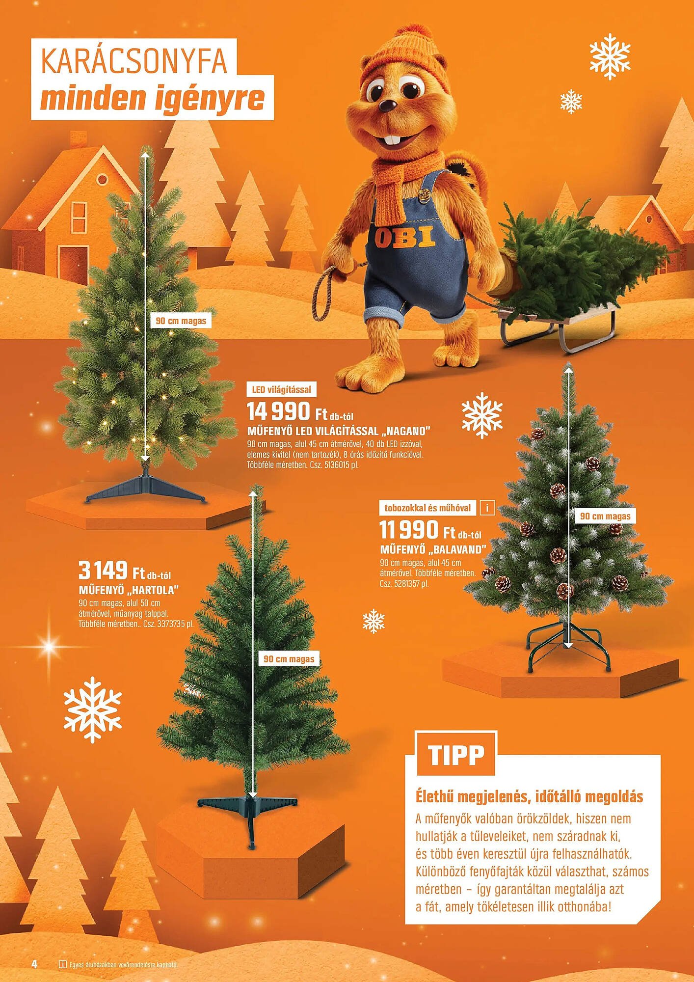 OBI akciós újság (2025-12-02 - 2025-12-23)