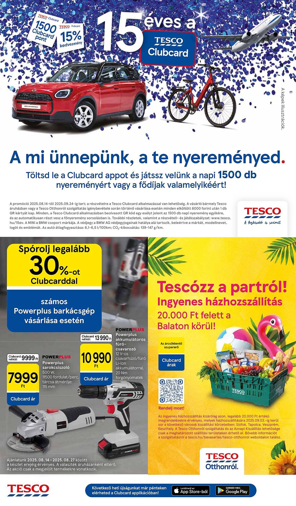 Tesco akciós újság (2025-08-14 - 2025-08-20)