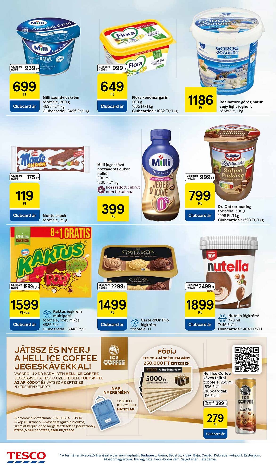 Tesco akciós újság (2025-08-14 - 2025-08-20)