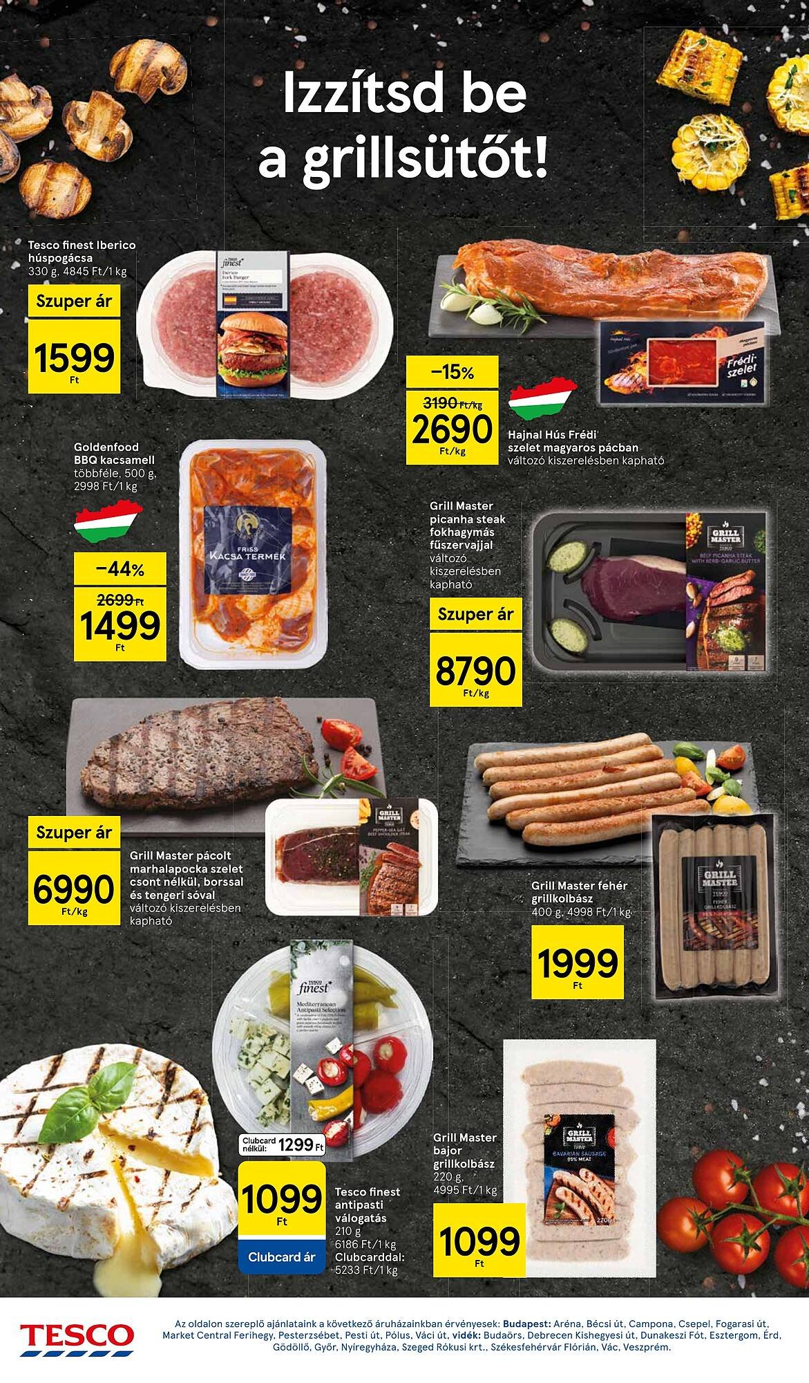 Tesco akciós újság (2025-08-14 - 2025-08-20)