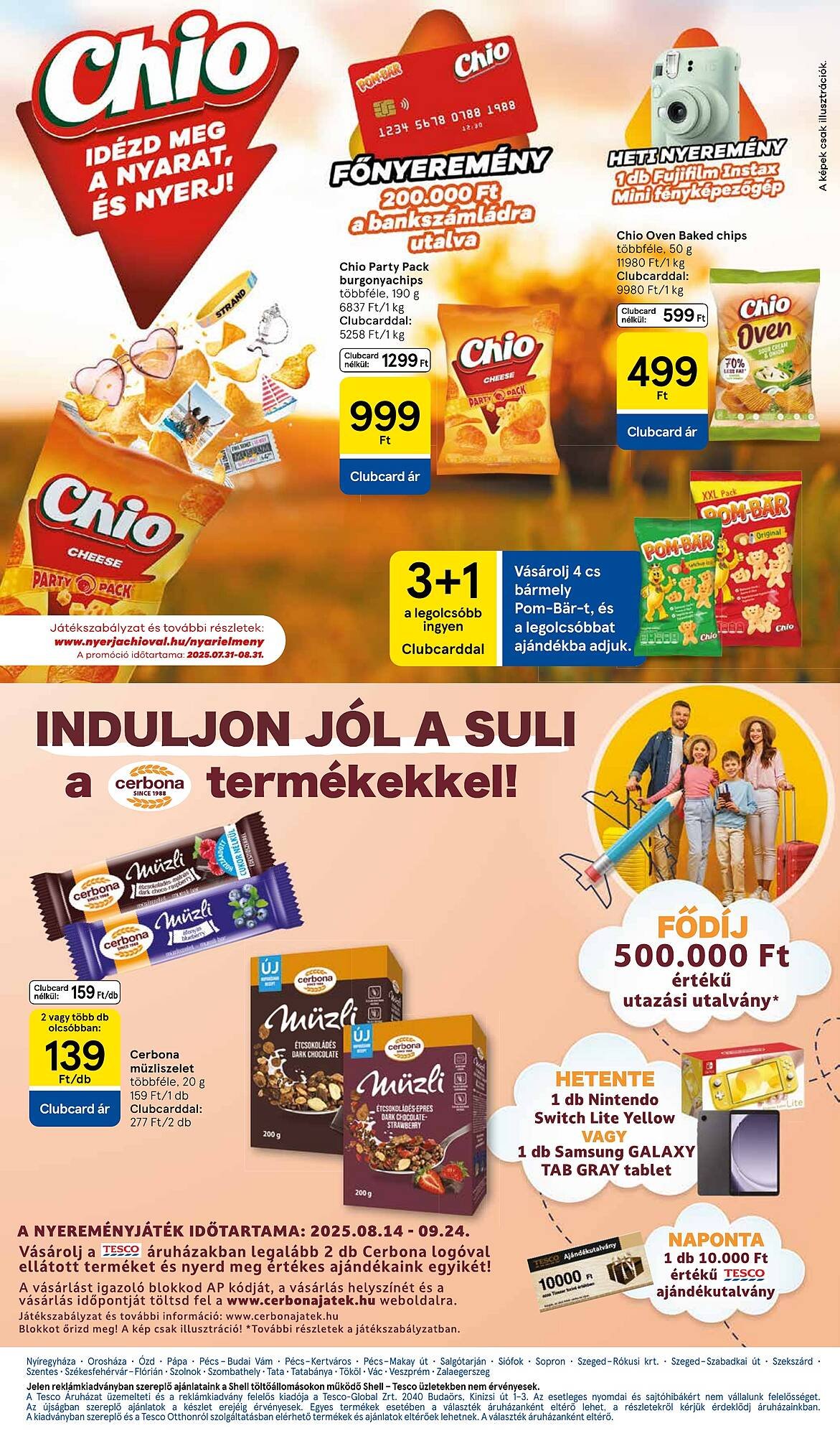 Tesco akciós újság (2025-08-14 - 2025-08-20)