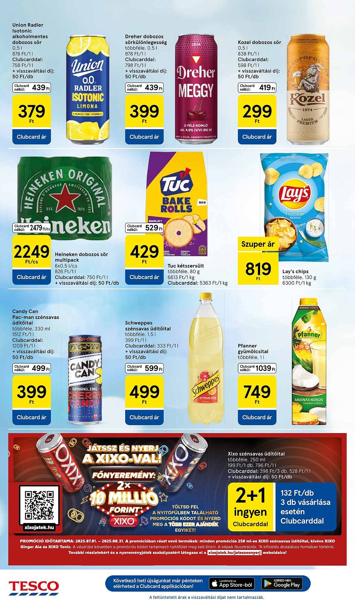 Tesco akciós újság (2025-08-14 - 2025-08-20)