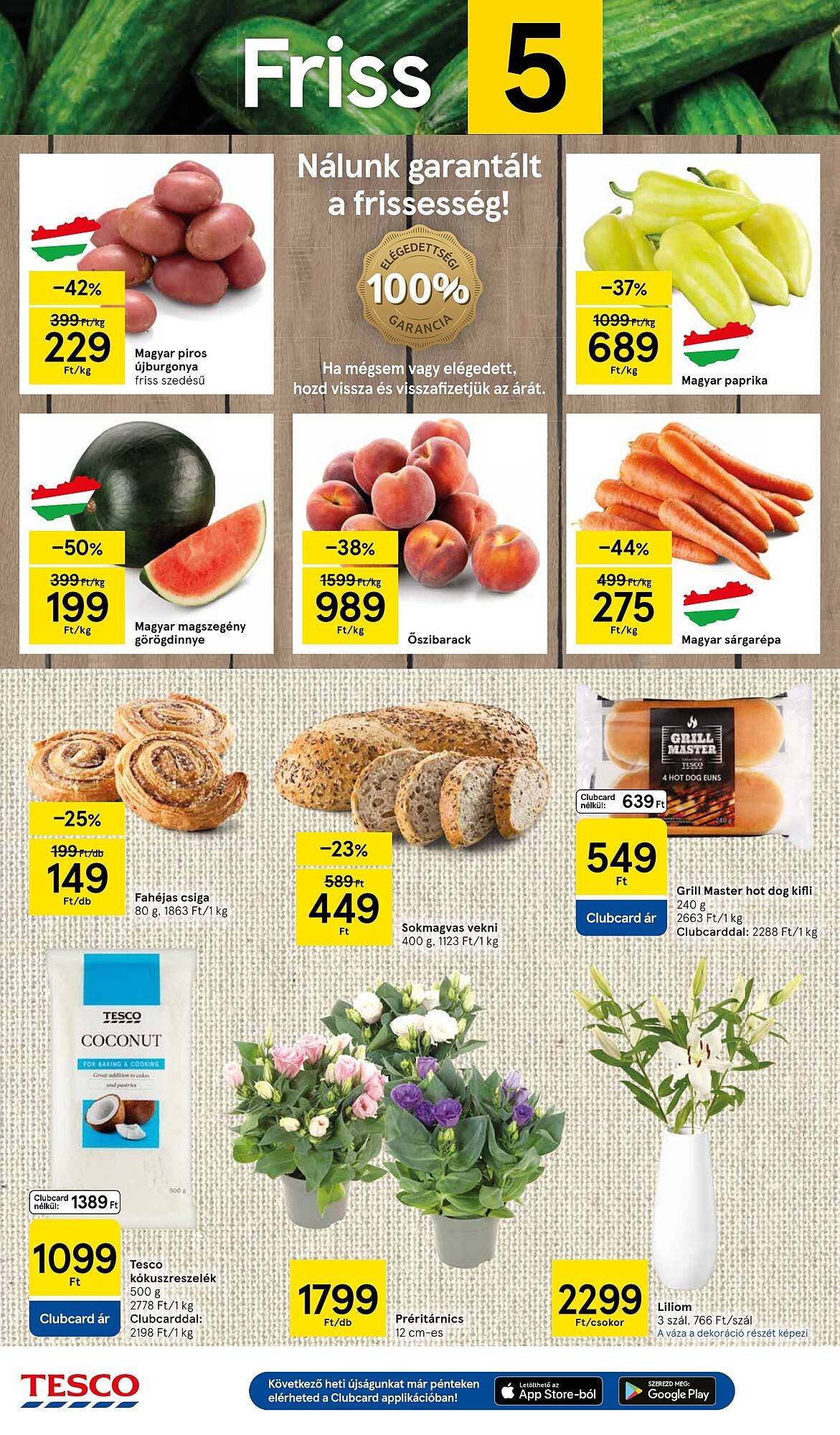 Tesco akciós újság (2025-07-24 - 2025-07-30)