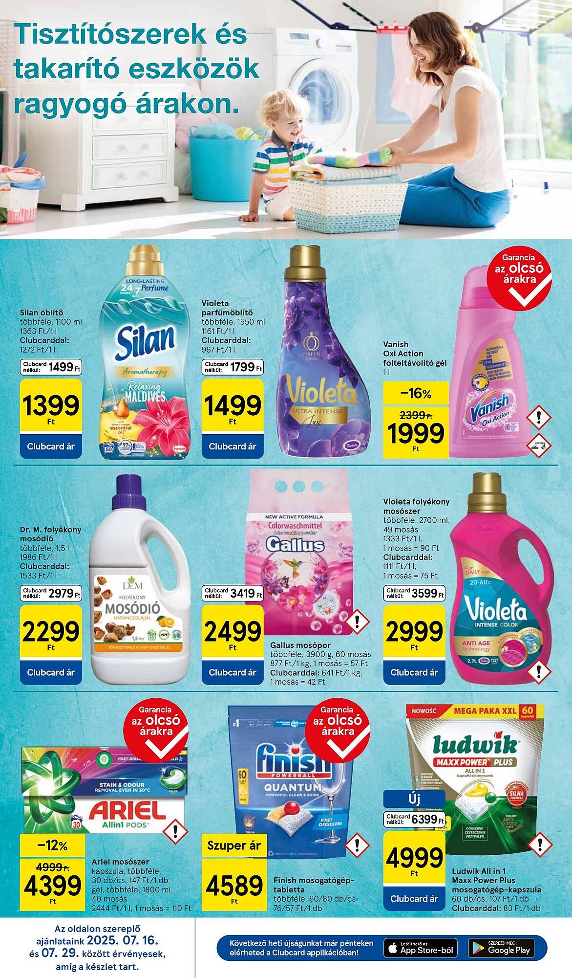 Tesco akciós újság (2025-07-24 - 2025-07-30)
