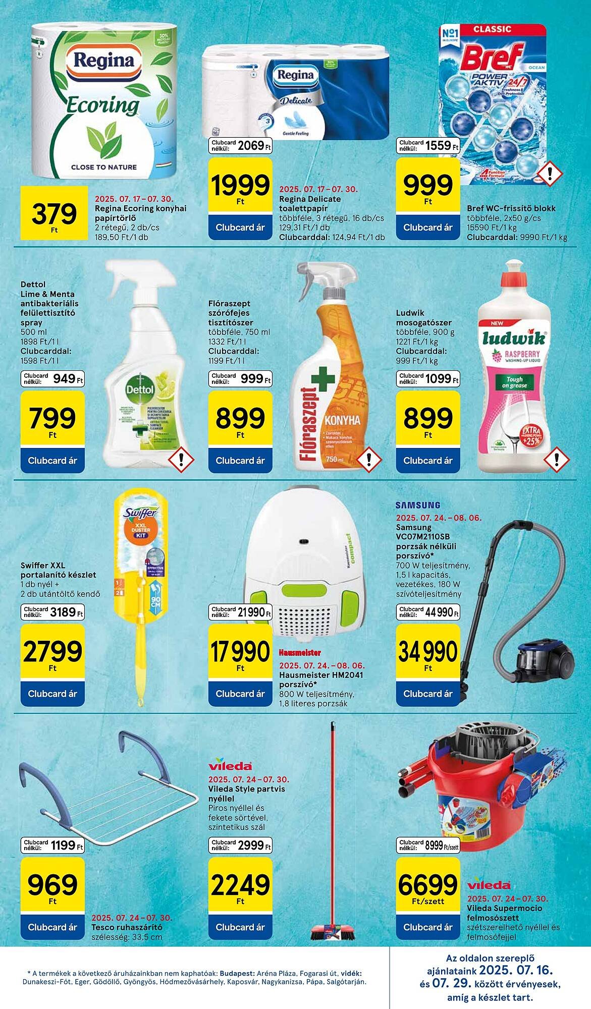 Tesco akciós újság (2025-07-24 - 2025-07-30)