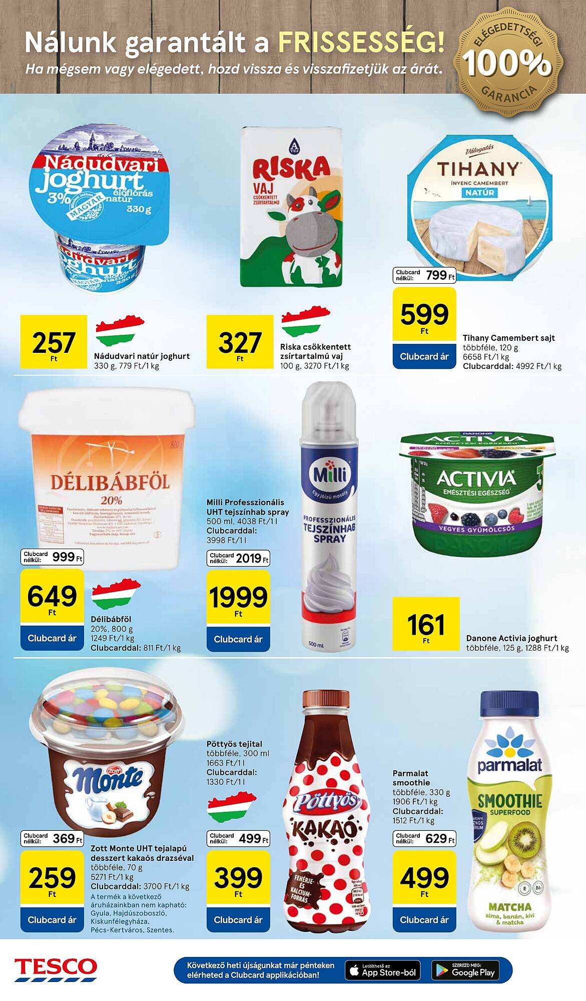 Tesco akciós újság (2025-07-24 - 2025-07-30)
