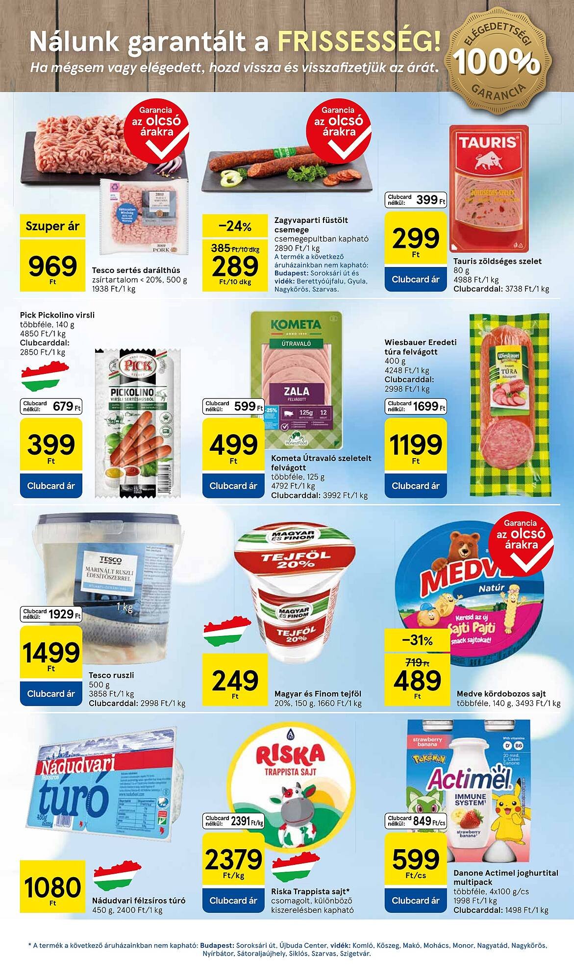 Tesco akciós újság (2025-07-24 - 2025-07-30)