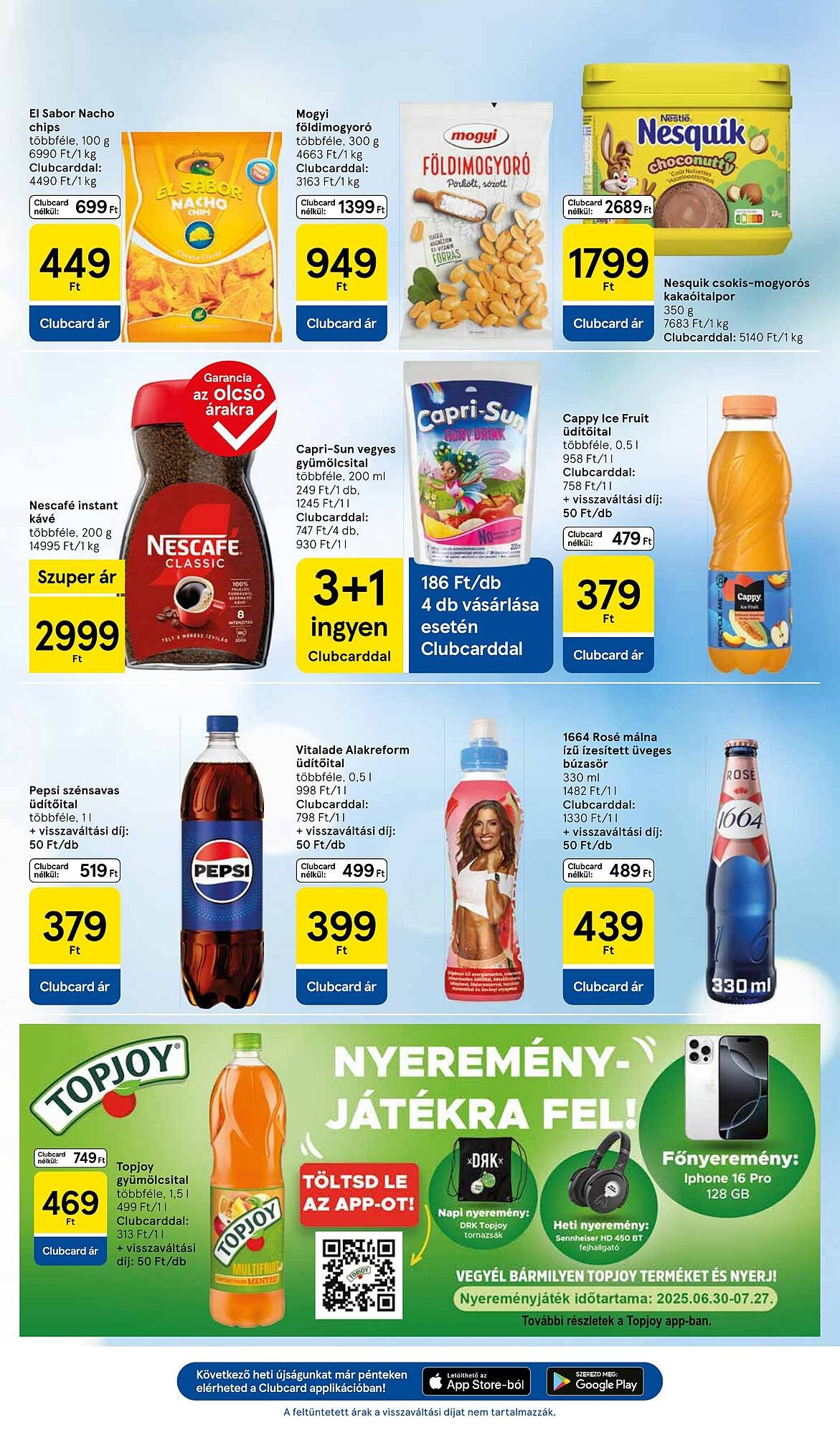 Tesco akciós újság (2025-07-24 - 2025-07-30)