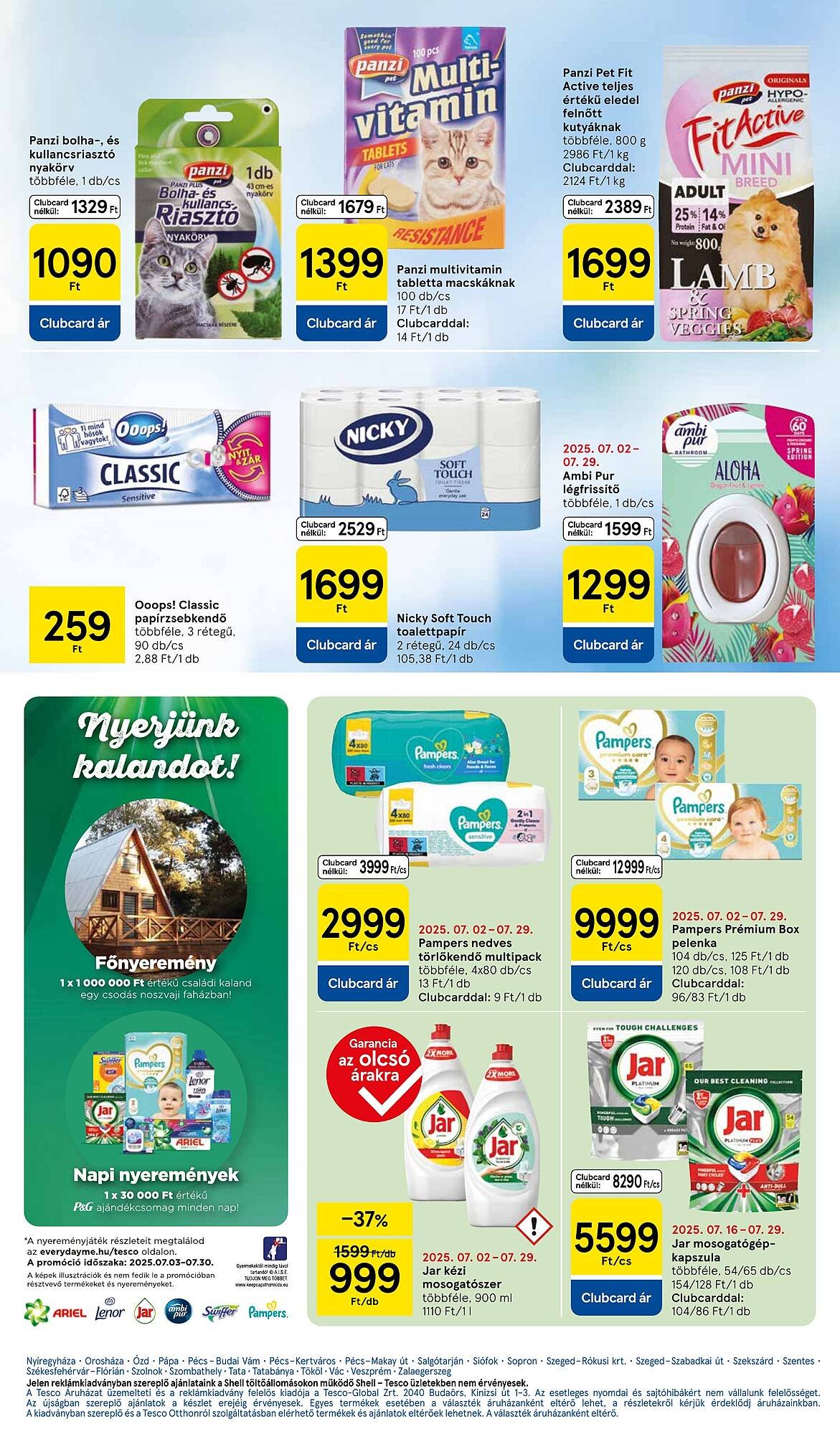 Tesco akciós újság (2025-07-24 - 2025-07-30)