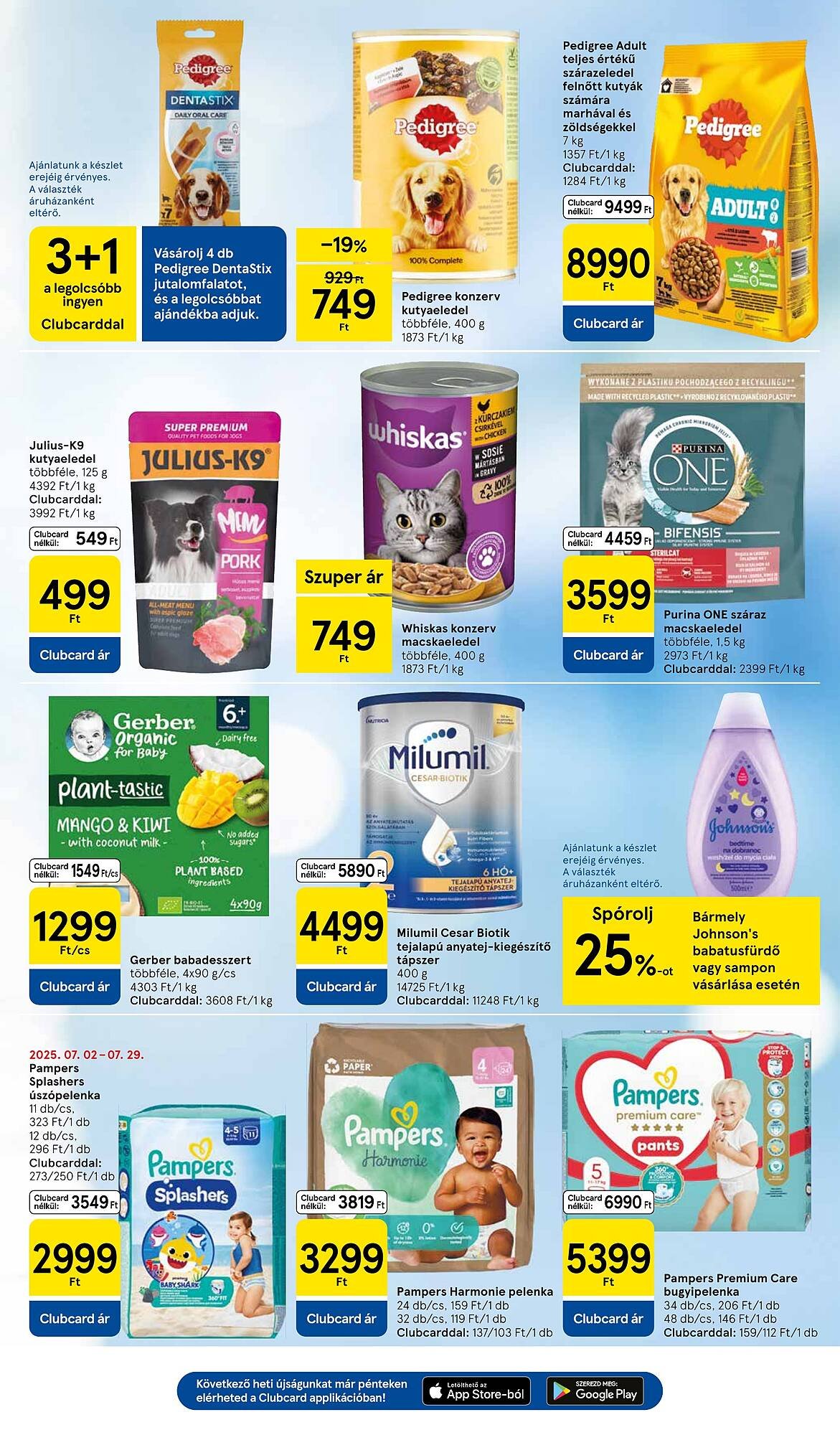 Tesco akciós újság (2025-07-24 - 2025-07-30)