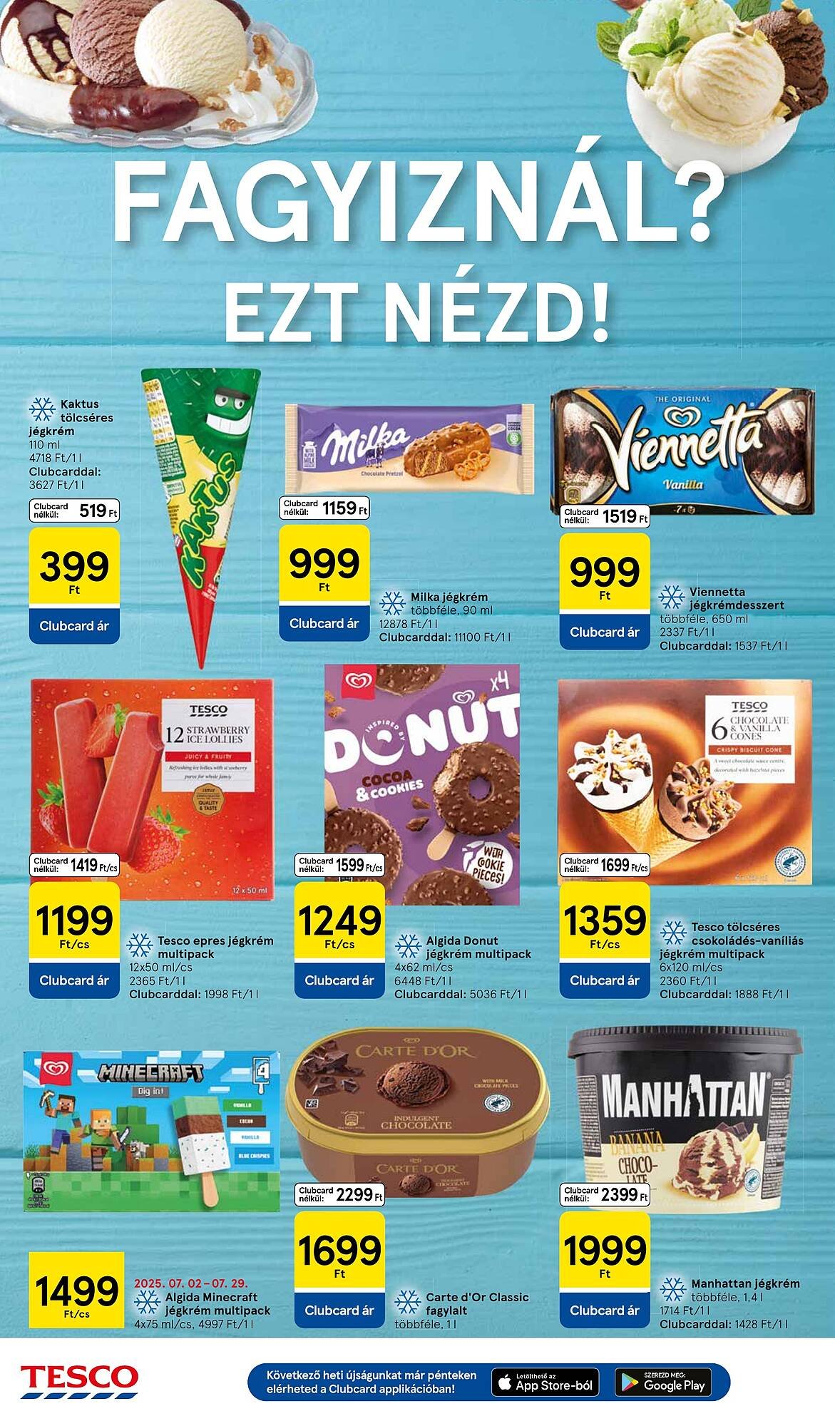 Tesco akciós újság (2025-07-24 - 2025-07-30)