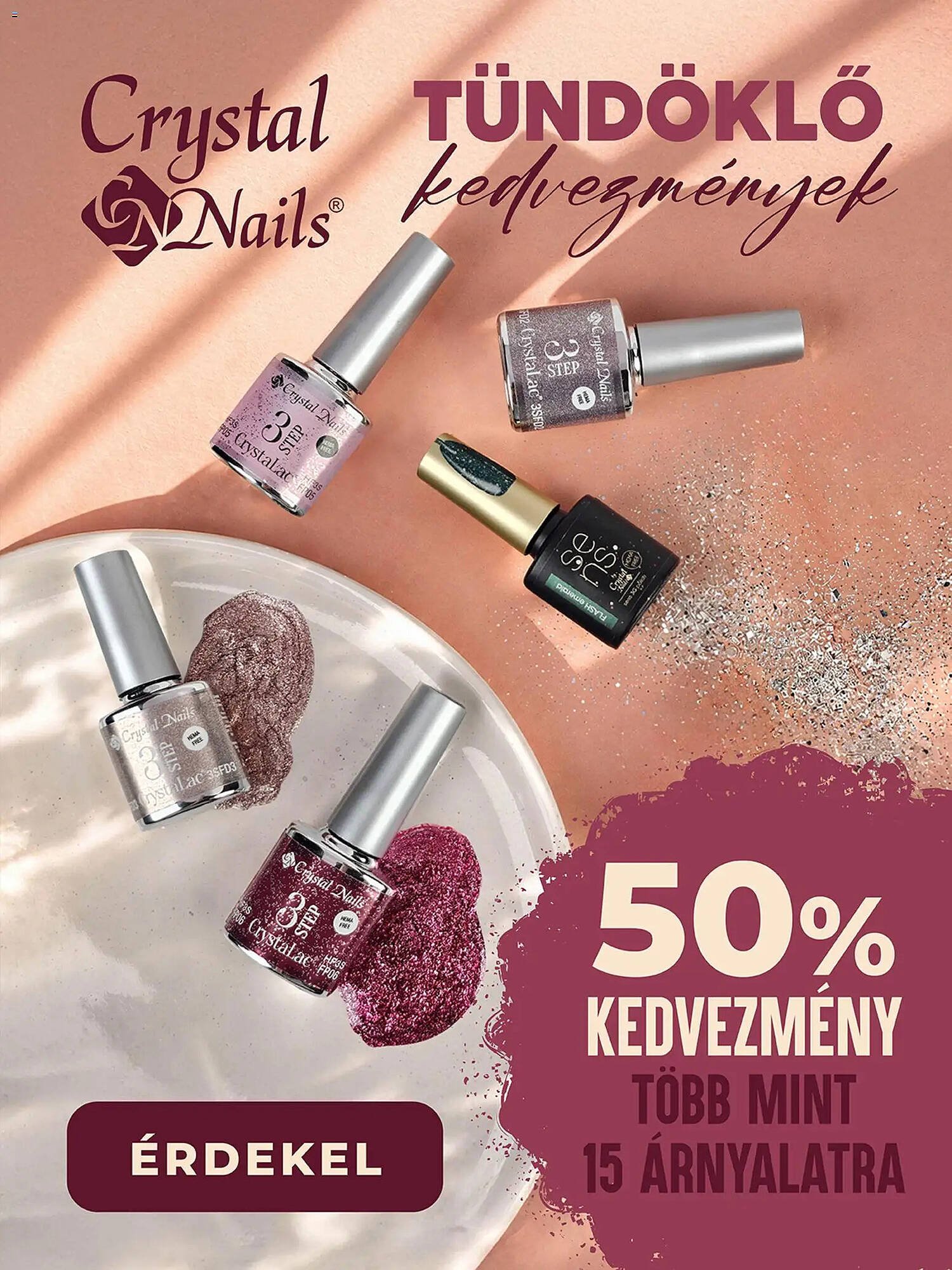 Crystal Nails akciós újság (2026-04-21 - 2026-04-30)