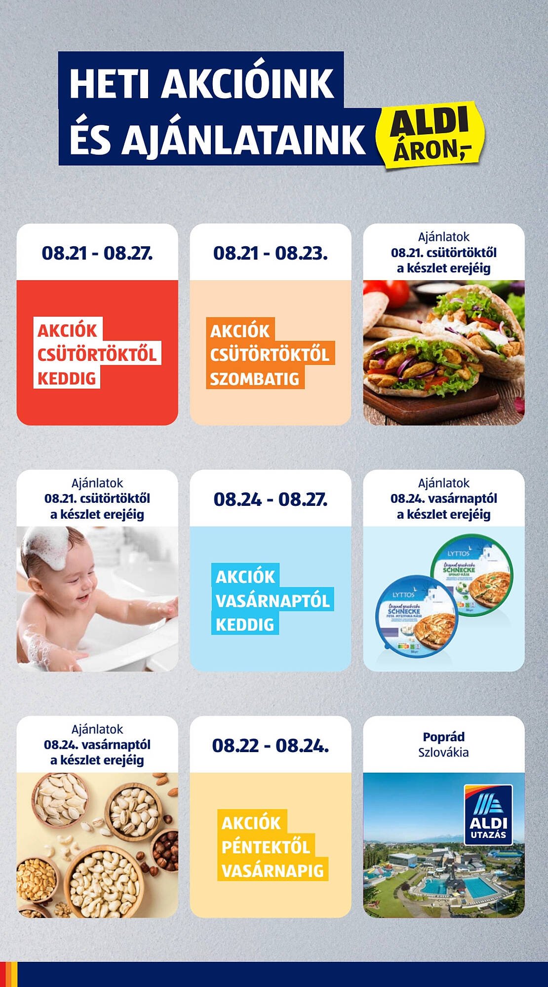 ALDI akciós újság (2025-08-21 - 2025-08-27)