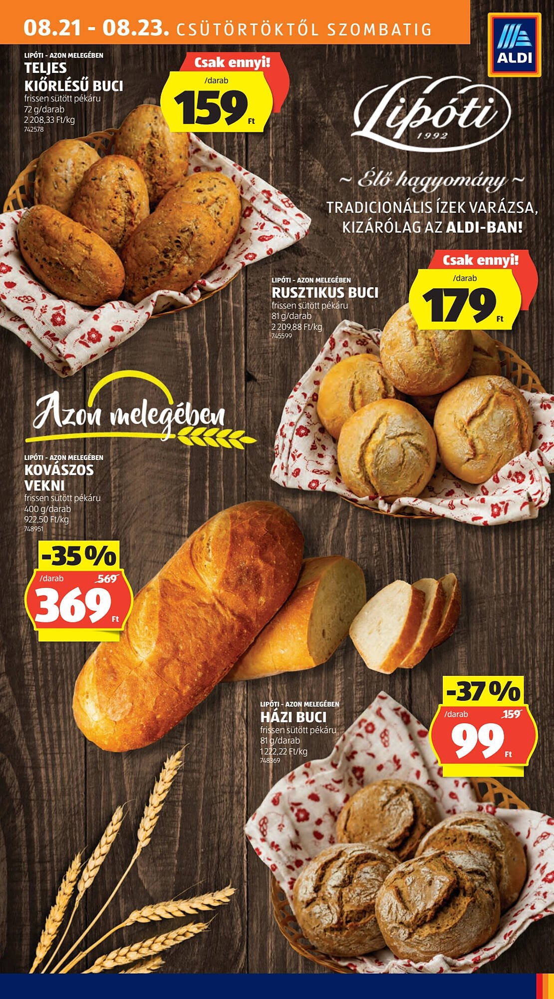 ALDI akciós újság (2025-08-21 - 2025-08-27)