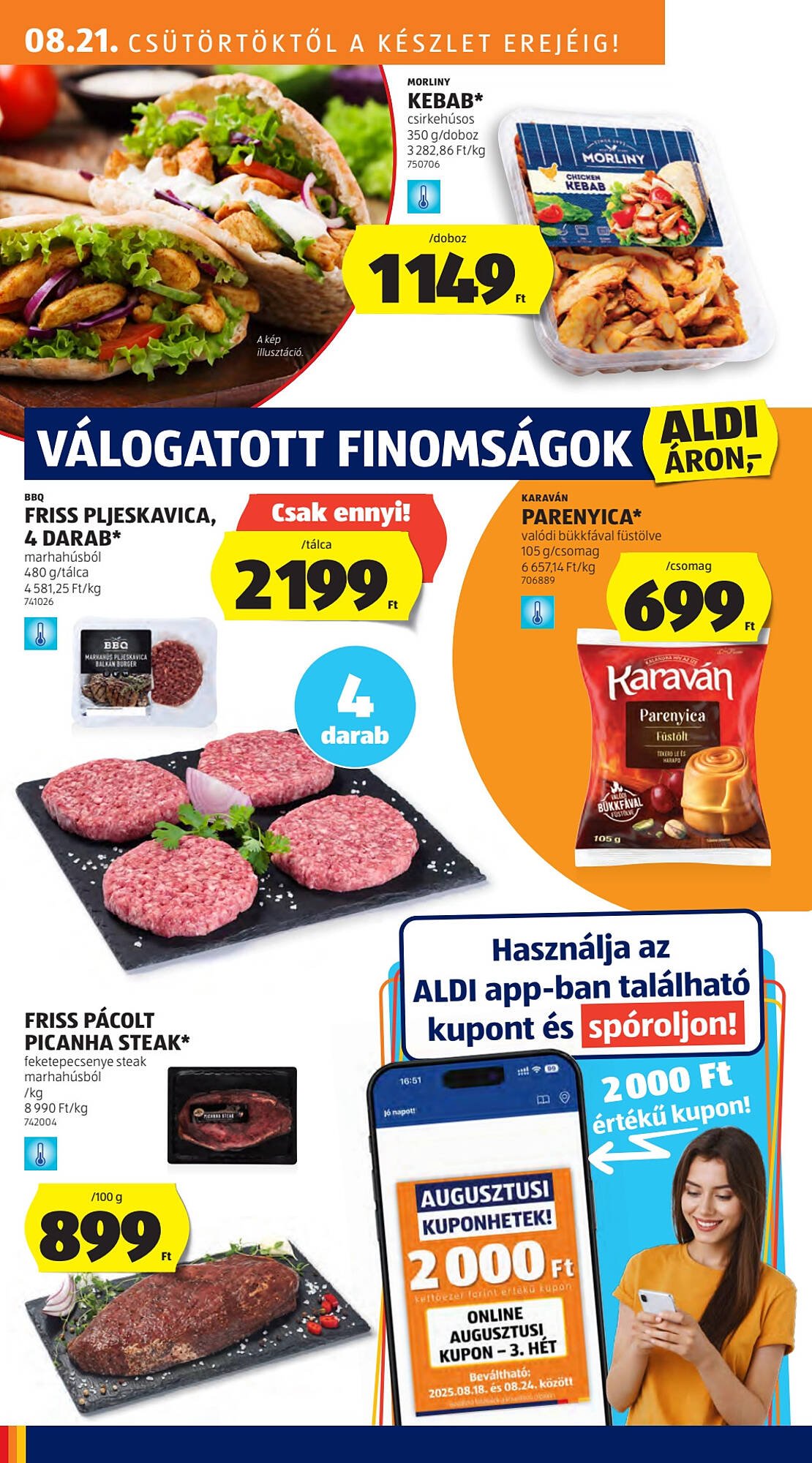 ALDI akciós újság (2025-08-21 - 2025-08-27)