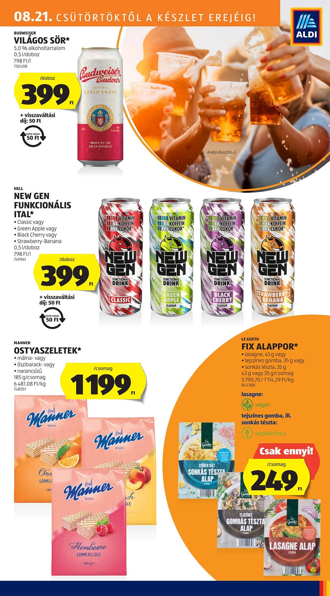 ALDI akciós újság (2025-08-21 - 2025-08-27)
